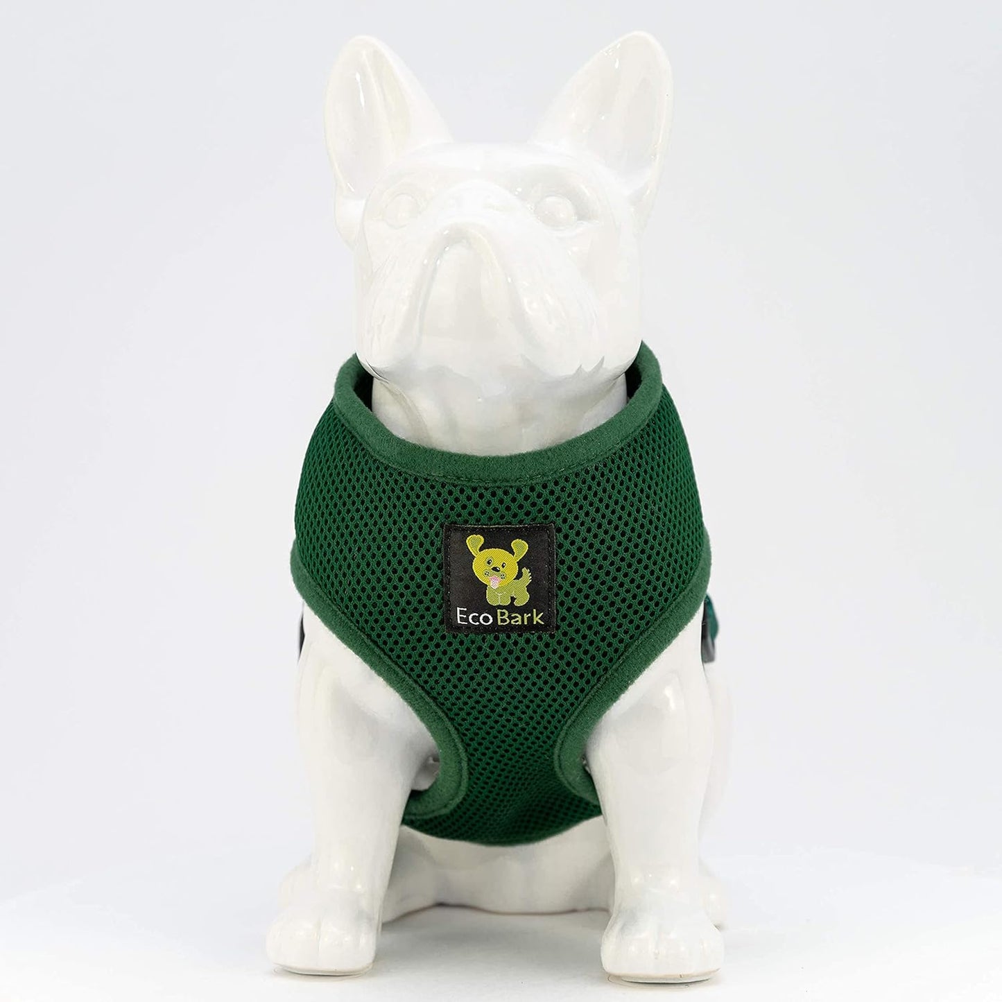 Dog Harness - Eco-Friendly Max Comfort Harnesses - Luxurious Soft Mesh Halter - over the Head Harness Vest- No Pull and No Choke for Small, Toy Breed, and Teacup Dogs (XS, Dark Green)