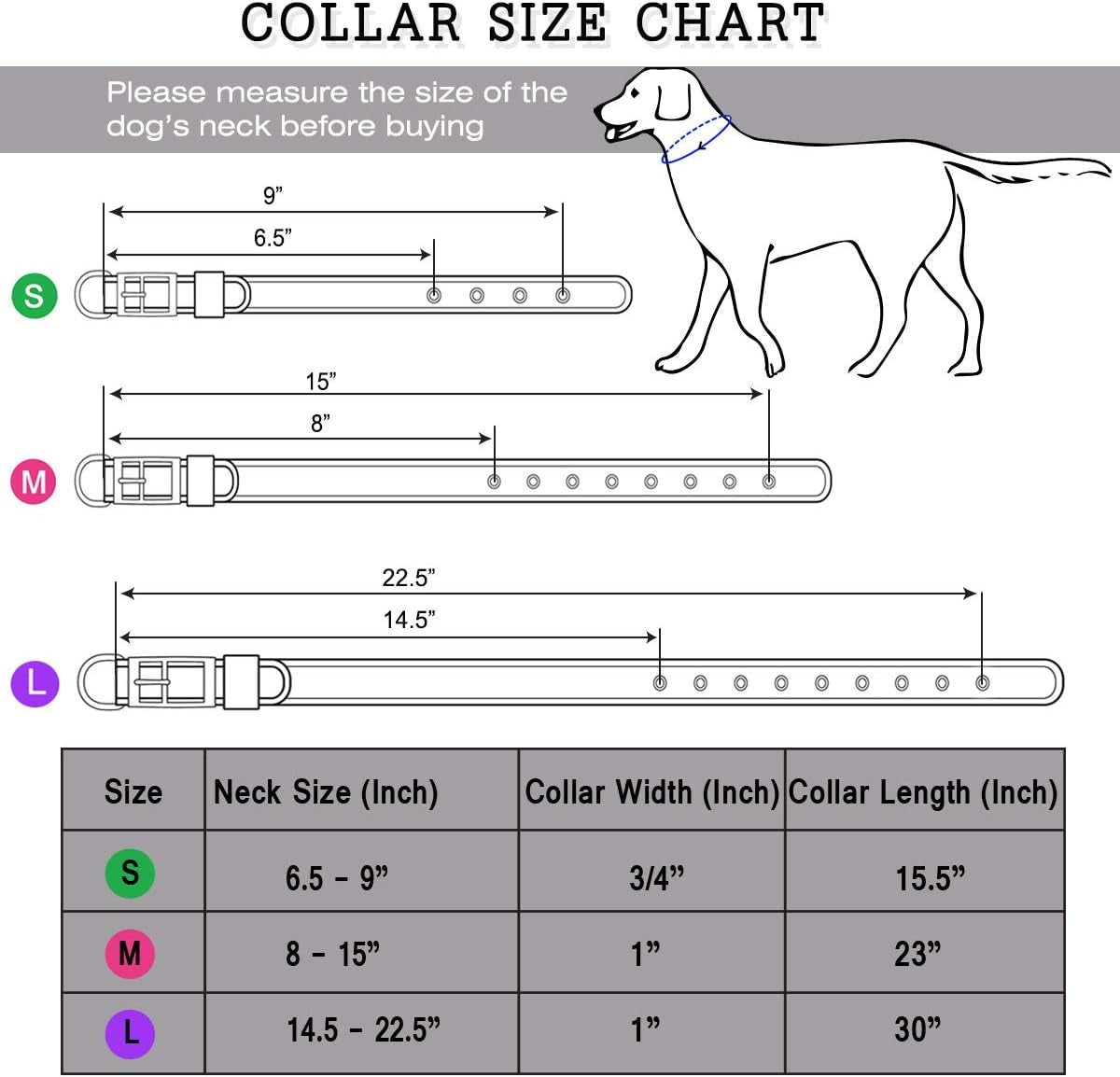 Comfort Fit Dog Collar - Soft Padded Dog Training Collar with Adjustable Buckle - Breathable and Lightweight Pet Collar - Durable, Heavy Duty Dog Collar - Pink, Small - Neck 6.5"-9"