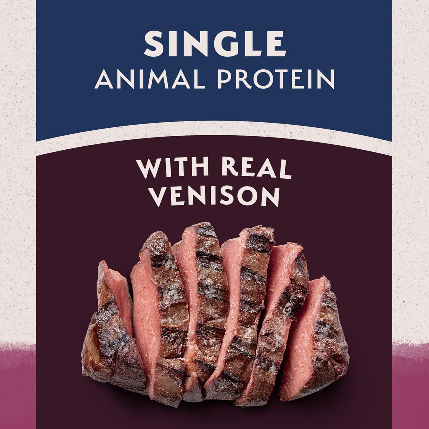 Limited Ingredient Adult Grain-Free Dry Dog Food, Reserve Sweet Potato & Venison Recipe, 4 Pound (Pack of 1)