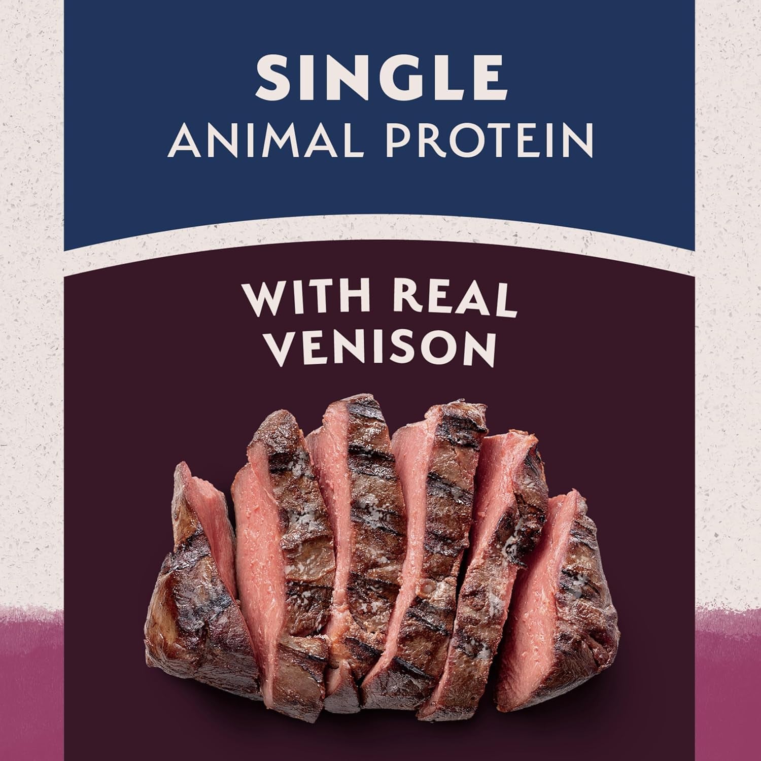 Limited Ingredient Adult Grain-Free Dry Dog Food, Reserve Sweet Potato & Venison Recipe, 4 Pound (Pack of 1)