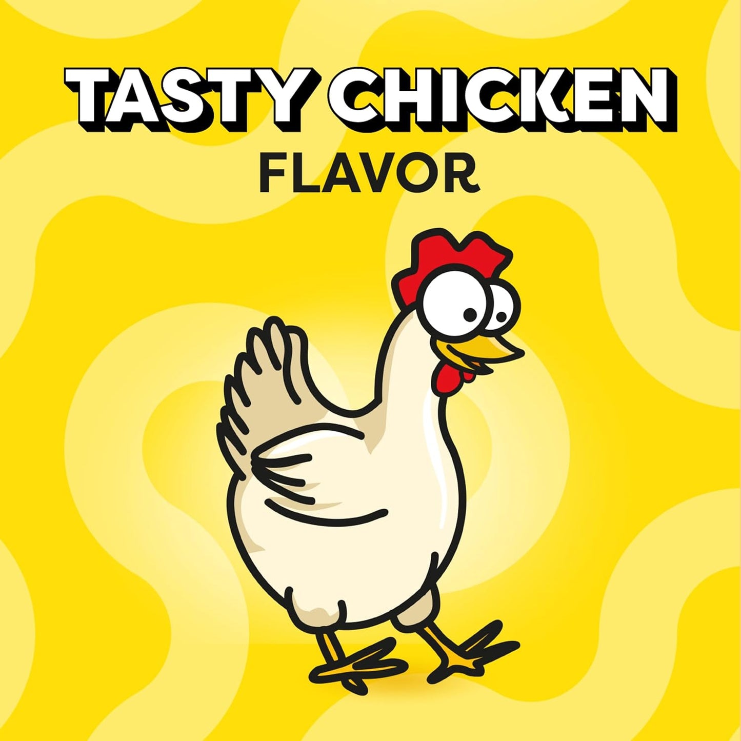 Classic Crunchy and Soft Cat Treats Tasty Chicken Flavor, 48 Oz. Pouch