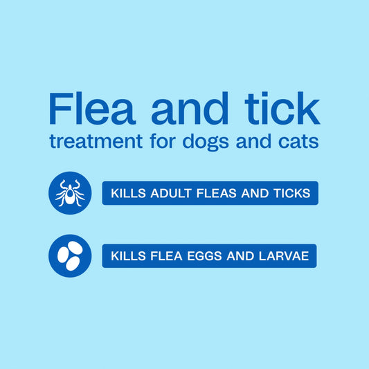 Flea & Tick Dog and Cat Spray, Kills Fleas and Ticks, Breaks the Flea Life Cycle for up to 2 Months, 16 Fl Oz