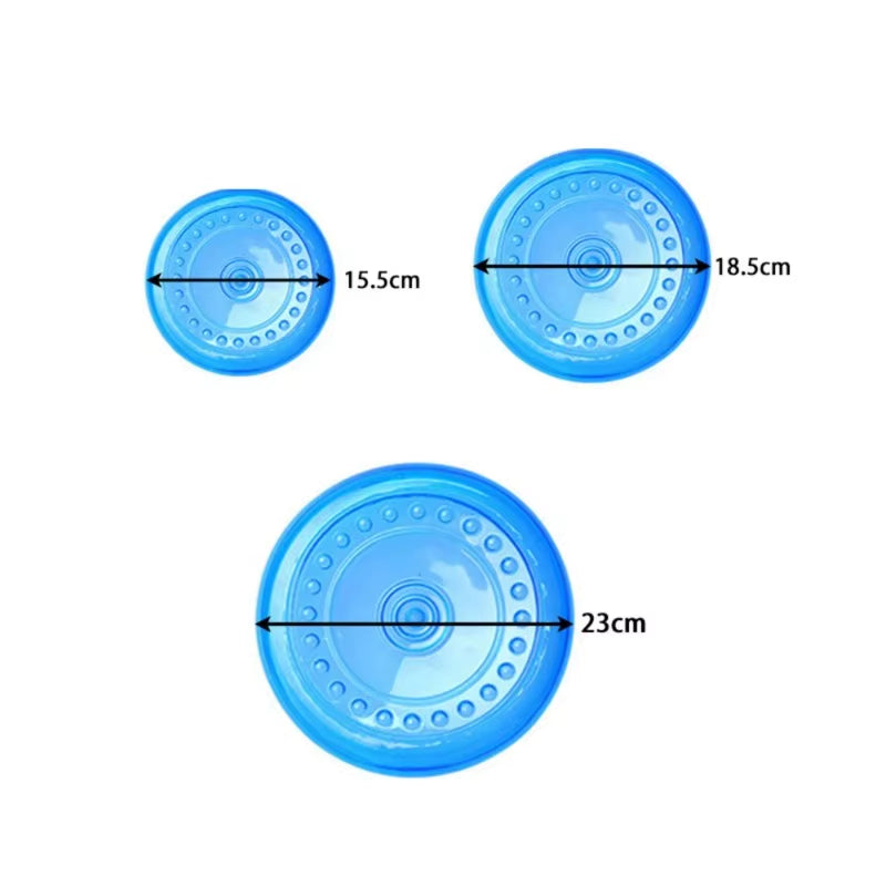 Dog Flying Discs Toys Dog Outdoor Game Flying Discs Trainning Interactive Toys Dog Bite Resistant Frisbeeds Pet Supplies