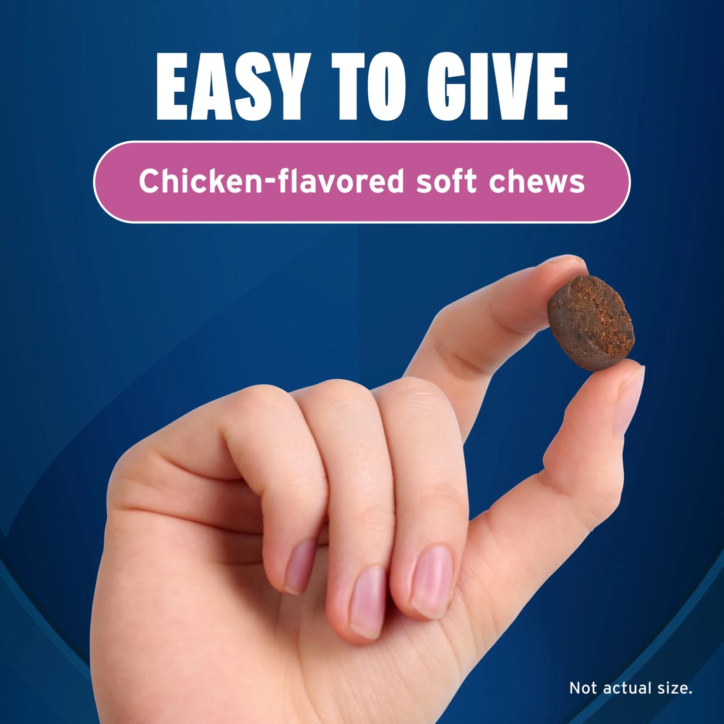 Fast-Acting Calming Chews for Dogs, Vet-Formulated Tranquilify, Chicken, 60 Soft Chews