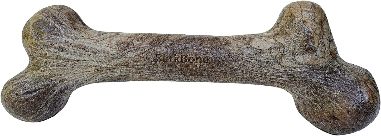Dinosaur Barkbone - Nylon Dog Bone for Aggressive Chewers - Bacon Flavor - 6.5"