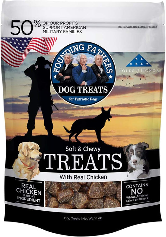 Soft and Chewy Dog Treats, Chicken, 16 Ounce (Pack of 1)