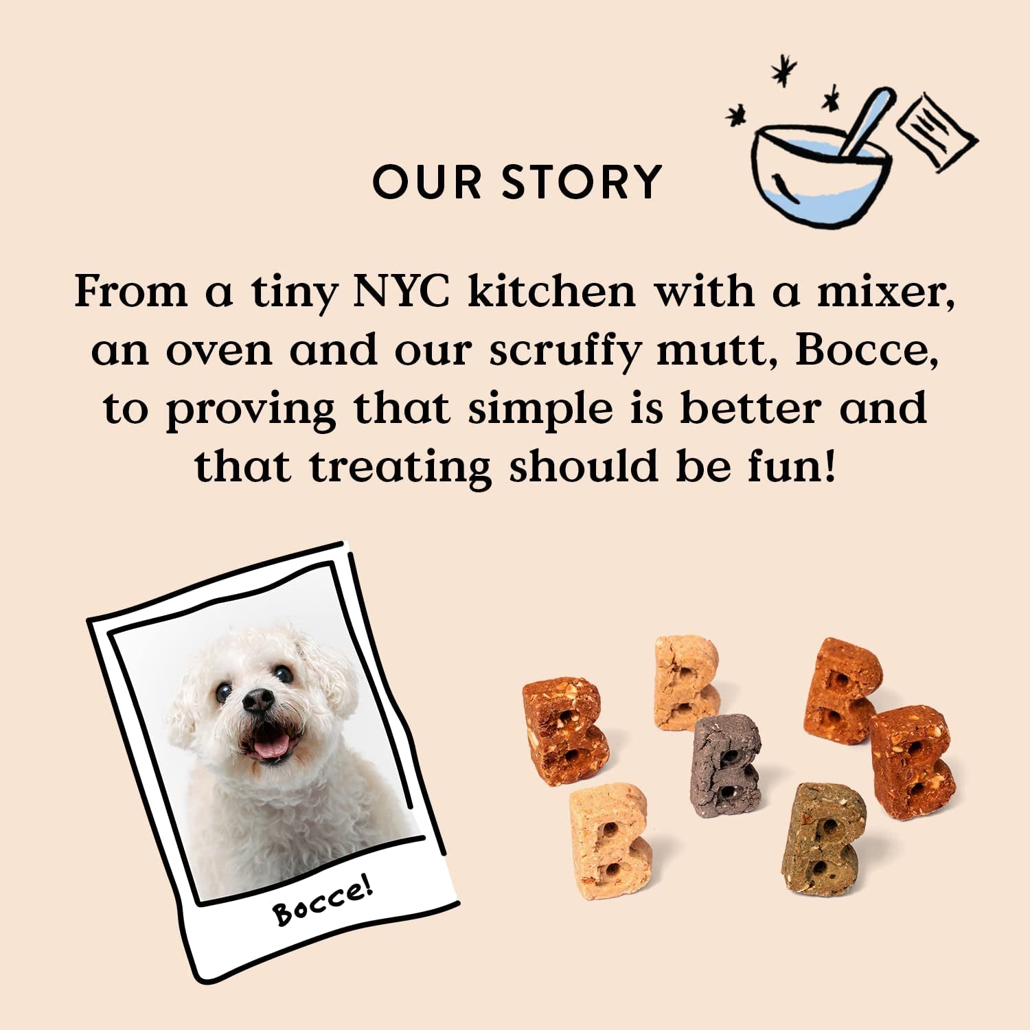 Quack, Quack, Quack Training Treats for Dogs, Wheat-Free Dog Treats, Made with Real Ingredients, Baked in the USA, All-Natural & Low Calorie Training Bites, Duck & Blueberry, 6 Oz