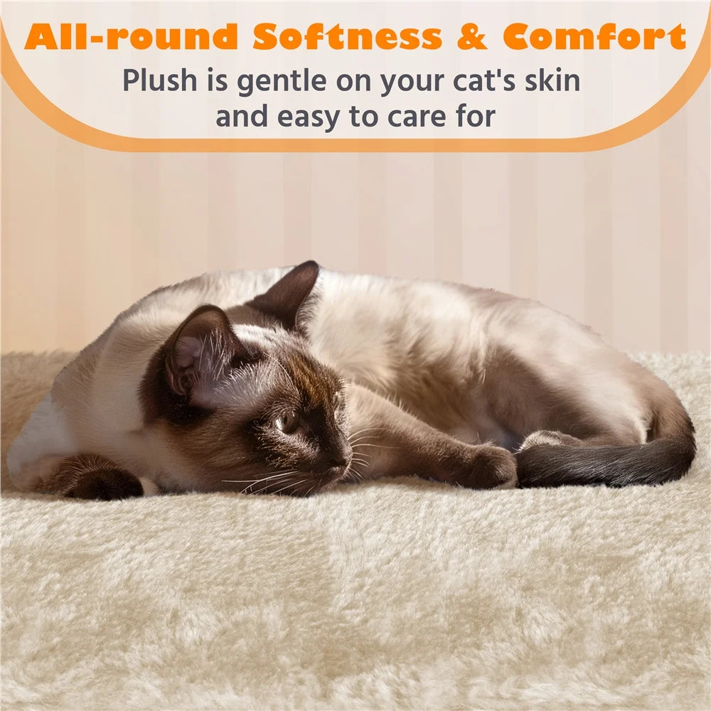 70.5" H Multi Level Cat Tree with 2 Condos & 2 Foam-Padded Perches, Beige