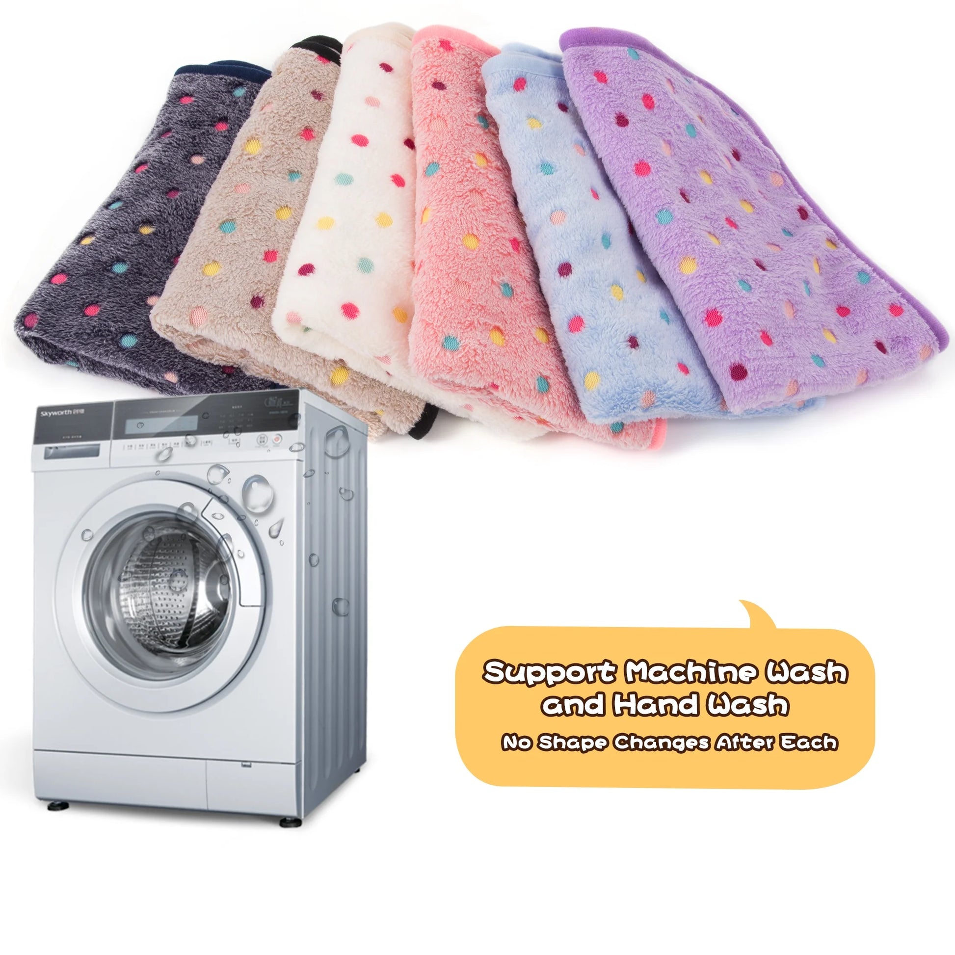 Luxmo 2 Pack Blanket Pet Blanket, Small, Gray
