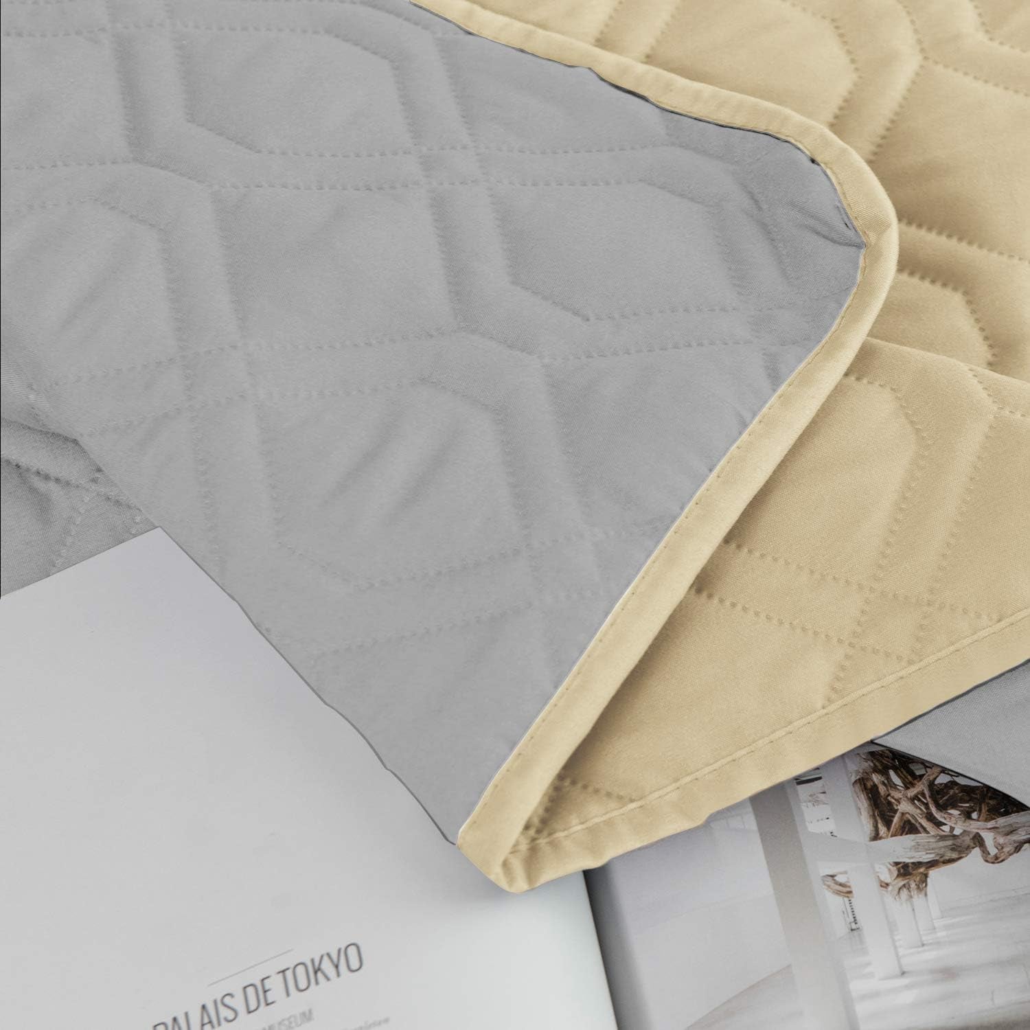 Waterproof Dog Bed Cover Pet Blanket for Furniture Bed Couch Sofa Reversible