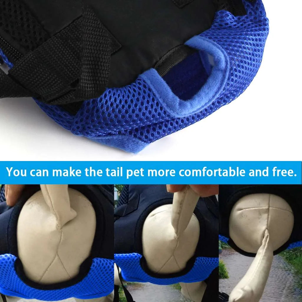Pet Carrier Backpack Front Pack, Dog Cat Carrier Travel Bag Adjustable Straps Legs Out for Small Medium Pets (L, Black)