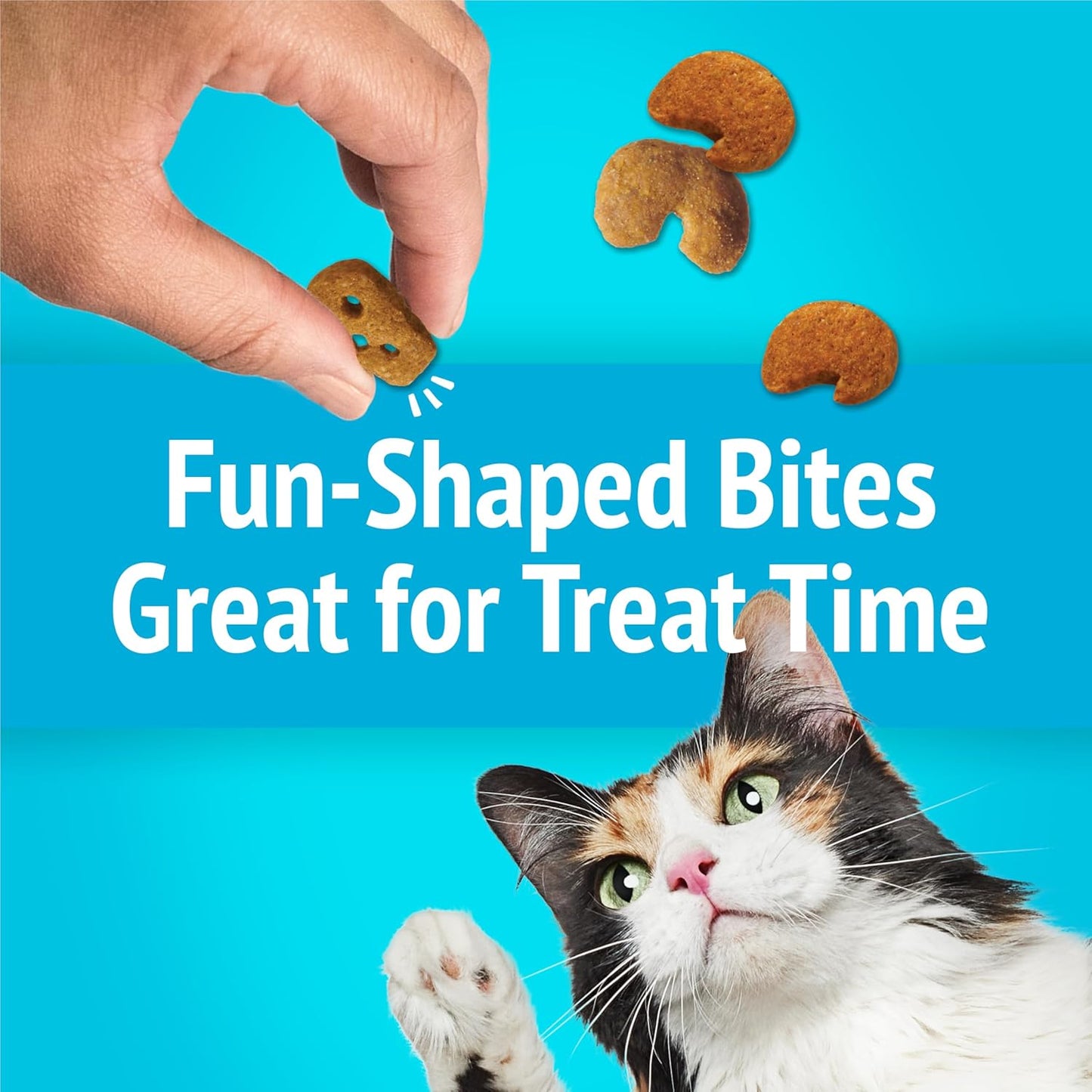 Purina  Cat Treats, Party Mix Lobster & Mac 'N' Cheese Flavors - (Pack of 10) 2.1 Oz. Pouches