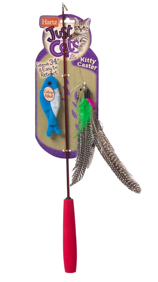 Kitty Caster Interactive Cat Toy, Blue