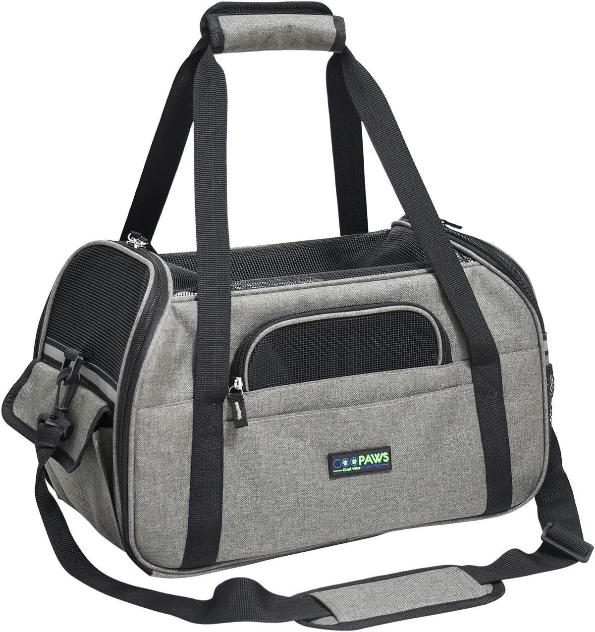 Soft-Sided Kennel Pet Carrier for Small Dogs, Cats, Puppy, Airline Approved Cat Carriers Dog Carrier Collapsible, Travel Handbag & Car Seat