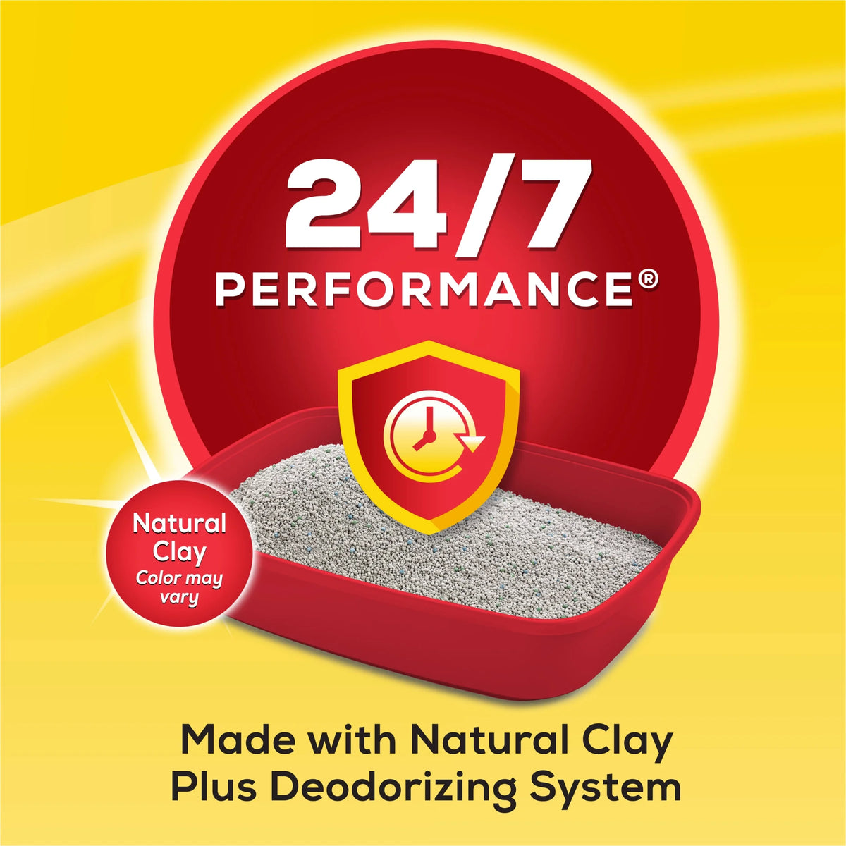 Purina  24/7 Performance Clumping Cat Litter, Clean Linen Scent, 20 Lb Jug