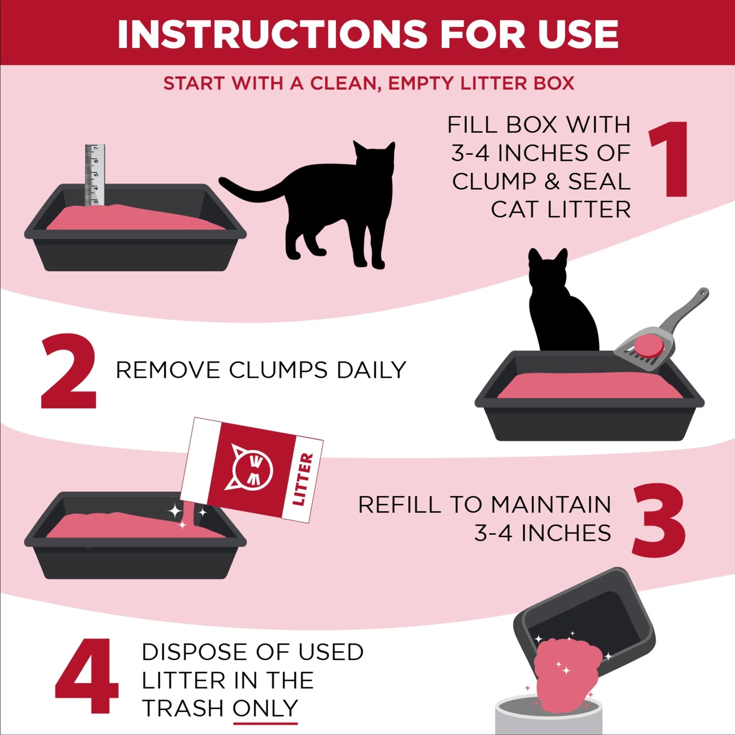 Clump & Seal Multi-Cat Complete Odor Sealing Clumping Cat Litter, 14 Lb