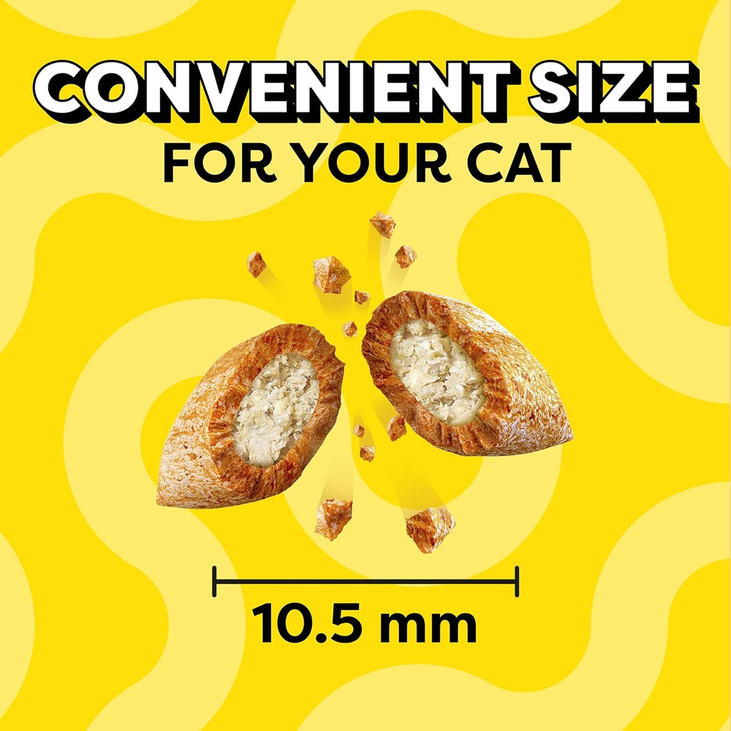 Classic Crunchy and Soft Cat Treats, Seafood Medley Flavor, 30 Oz. Tub