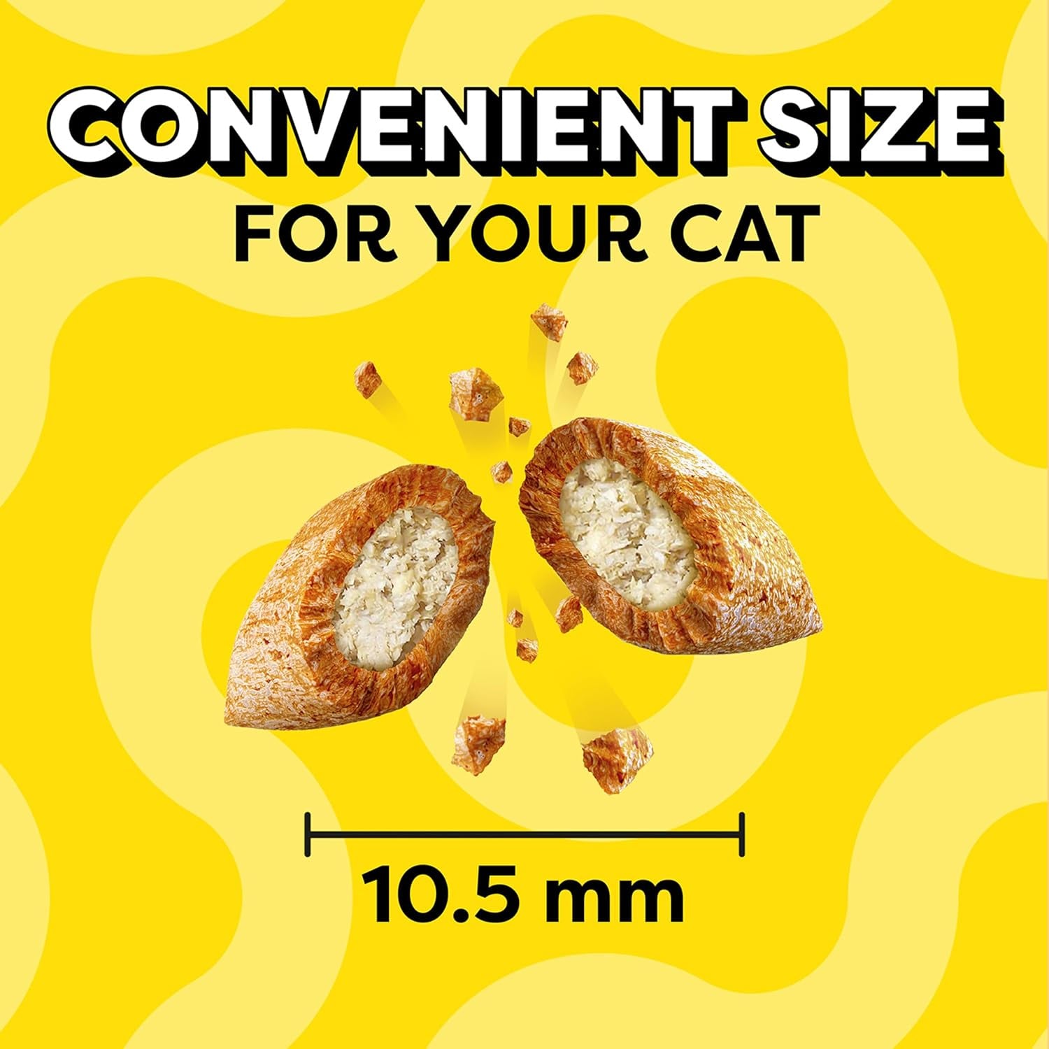 Classic Crunchy and Soft Cat Treats, Seafood Medley Flavor, 30 Oz. Tub