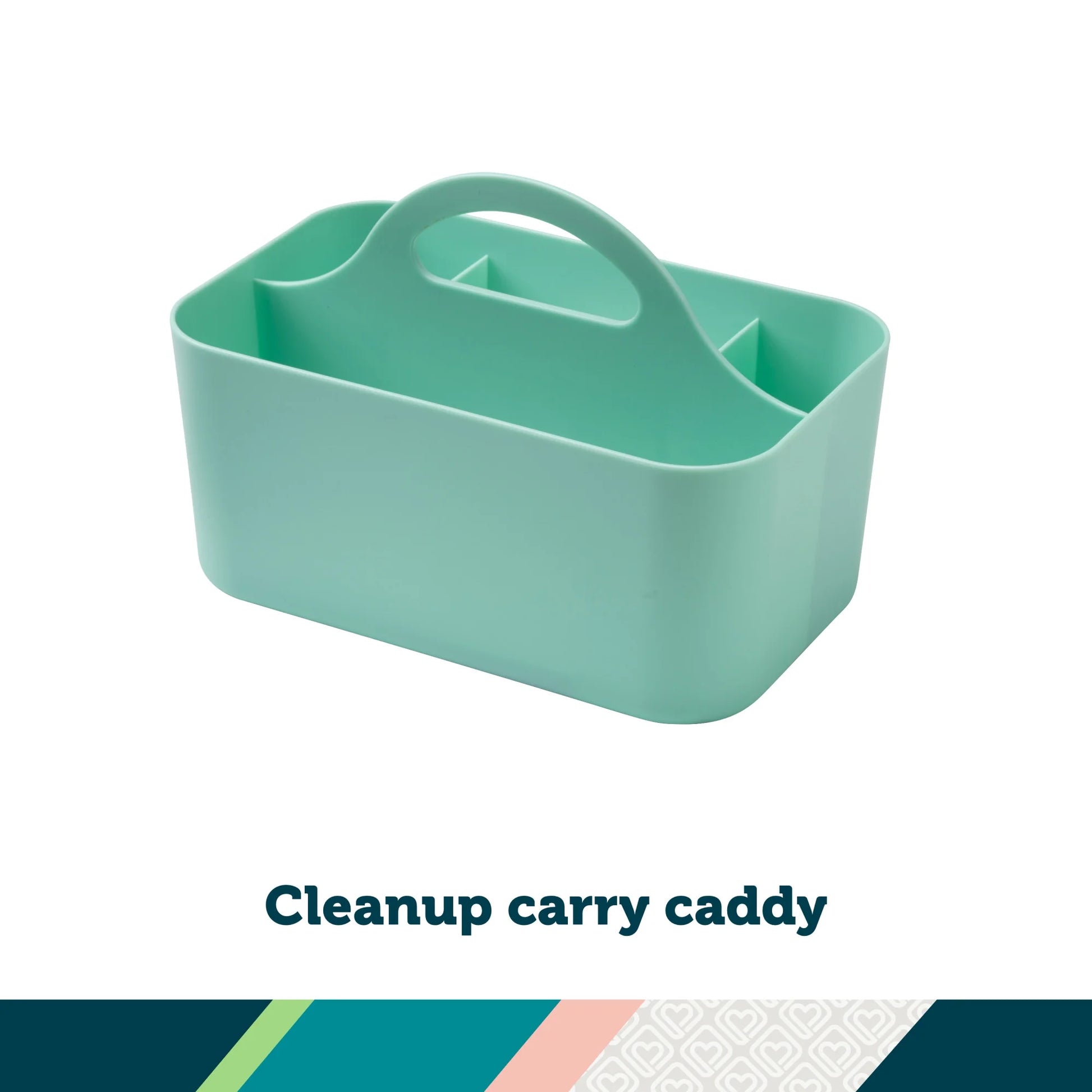 Cleanup Caddy: Diaper & Bath Station, Seafoam