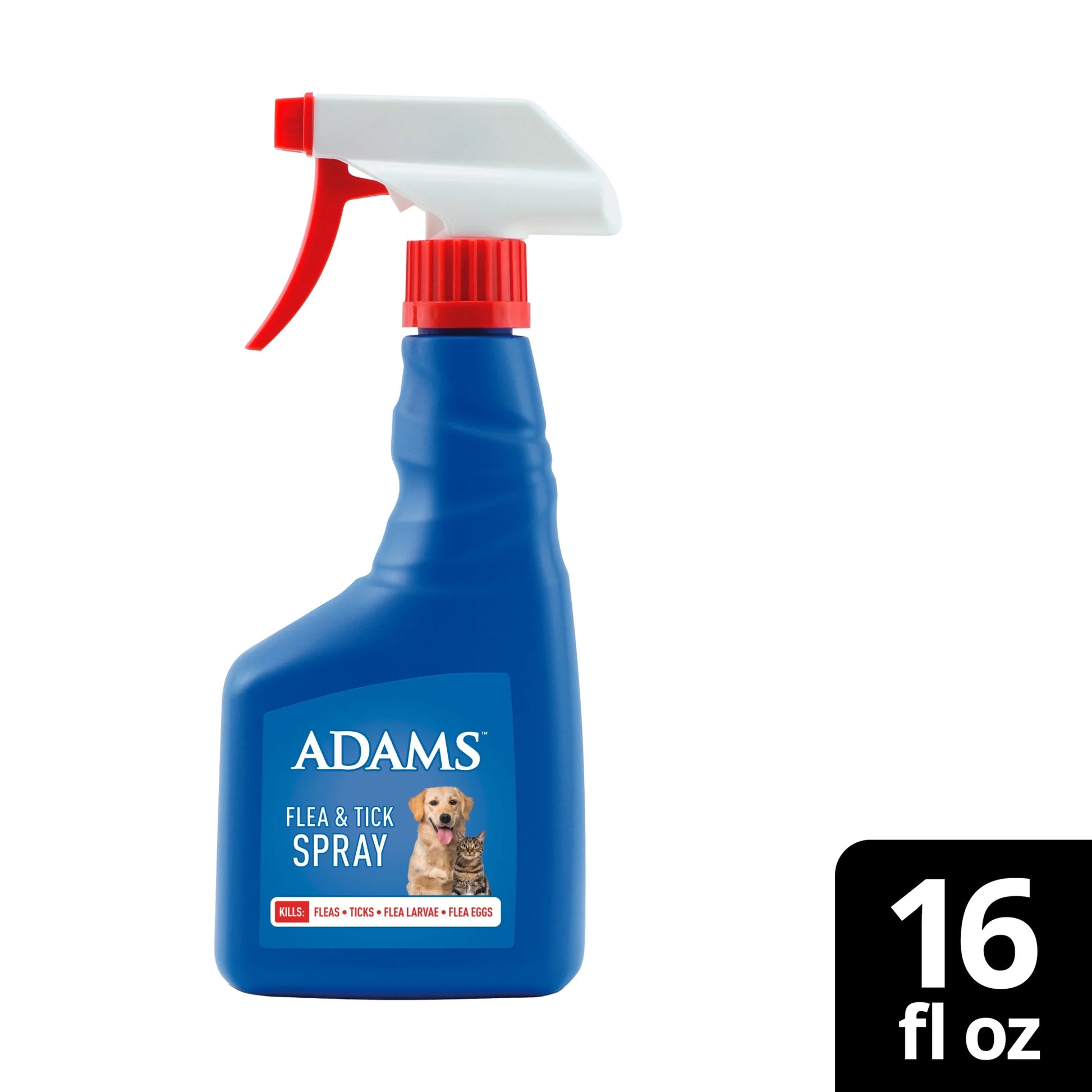 Flea & Tick Dog and Cat Spray, Kills Fleas and Ticks, Breaks the Flea Life Cycle for up to 2 Months, 16 Fl Oz
