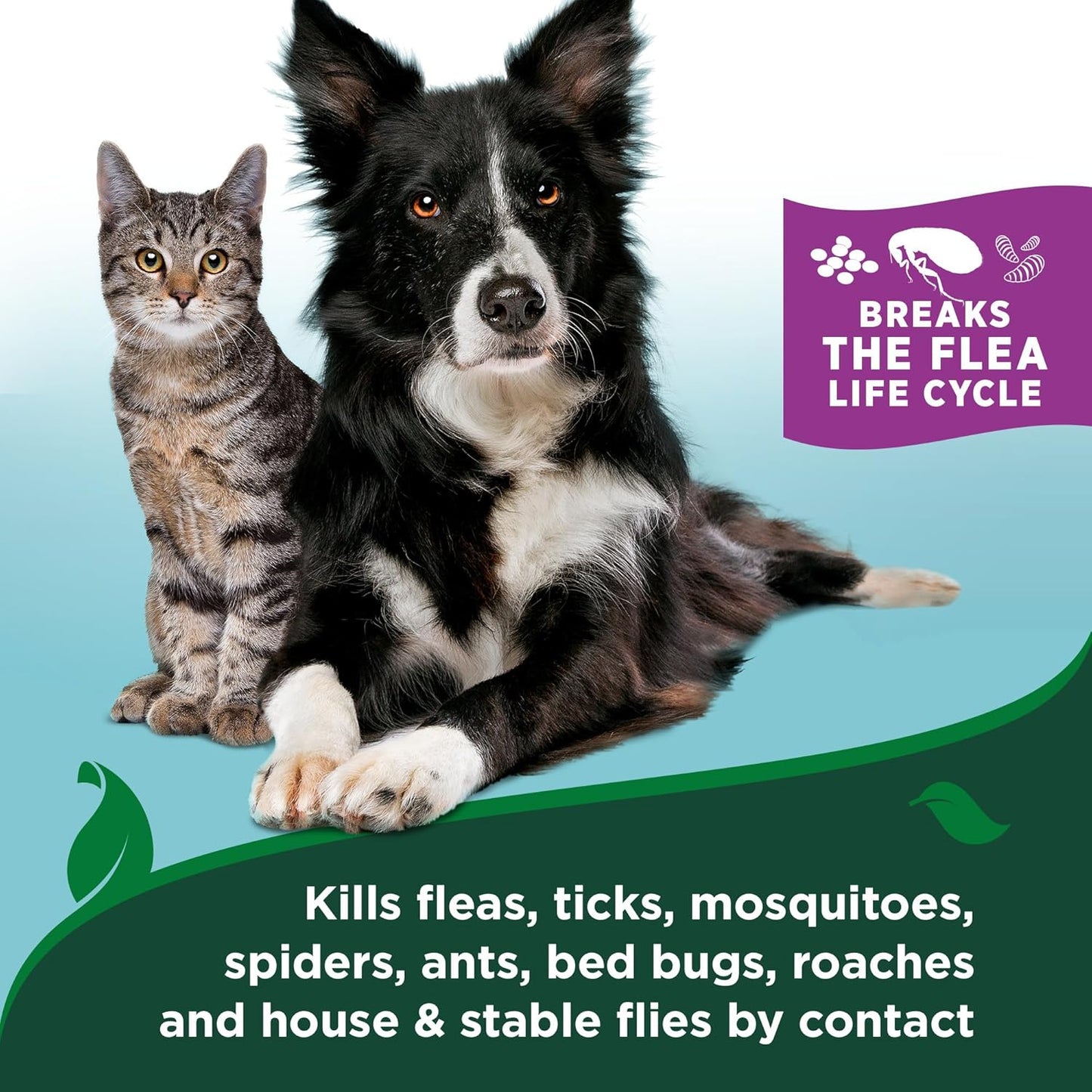 Natural Flea & Tick Mist for Cats – Plant-Powered Spray with Cotton Spice Scent – Natural Flea Prevention and Pest Control – Gentle Formula for Indoor Use – Safe for Pets – 6.3 Oz