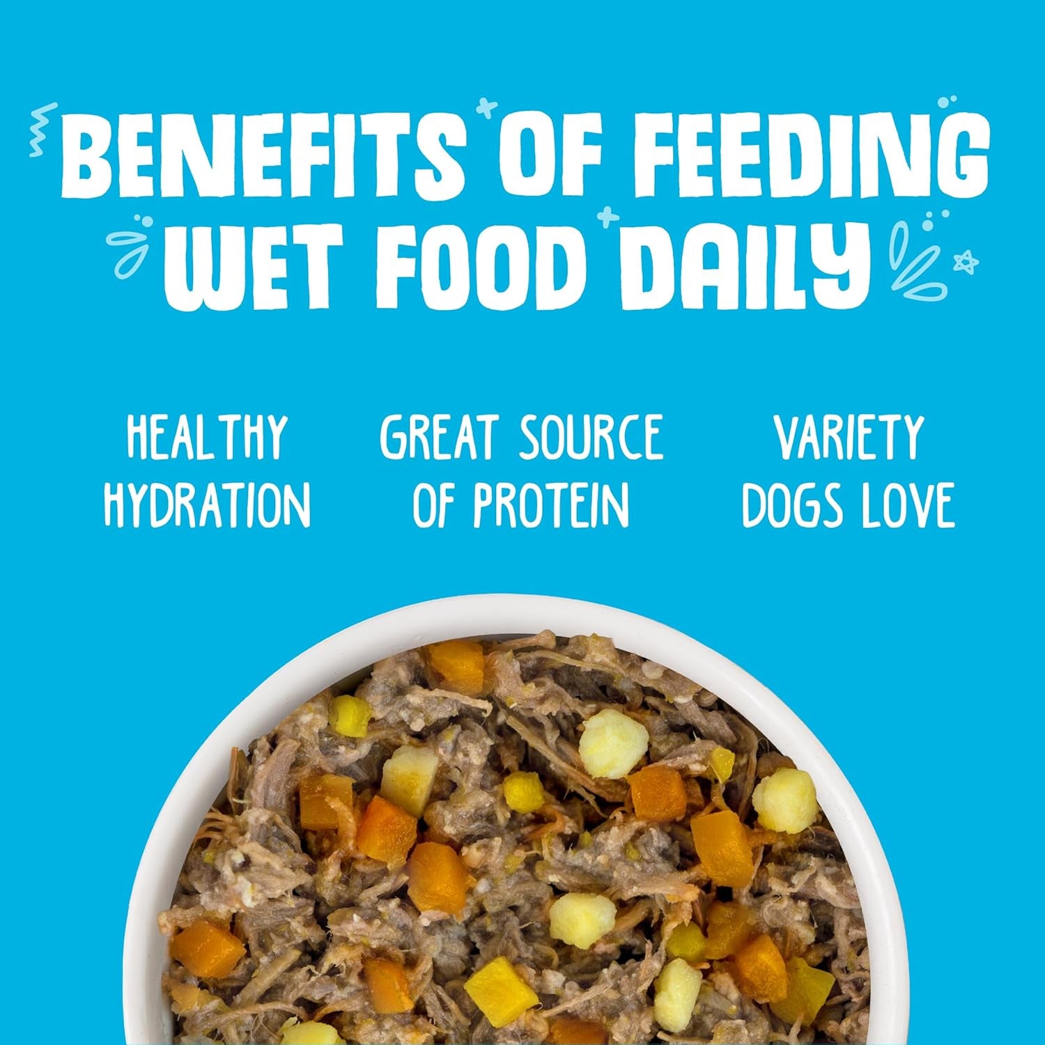 Classic Dog Food, Variety Pack, Chicken Free, Just 4 Me, Wet Dog Food, 5.5Oz Cans (Pack of 24)