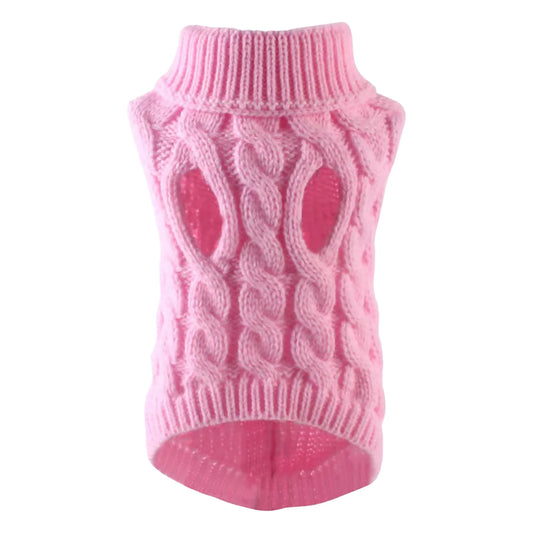 Small Dog Sweaters Pullover Winter Coat Dogs Cats Cold Weather Sweater