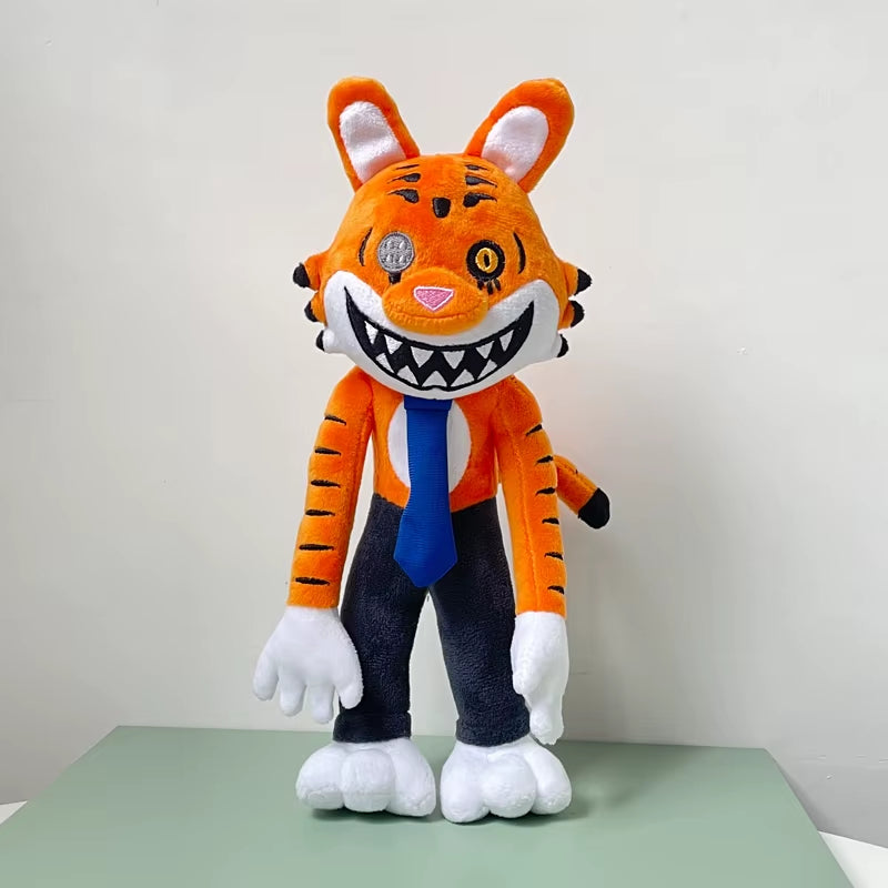 Mr Hopp'S Playhouse 2 Plush Soft Toys Mr Stripes Stuffed Animal Tiger Rabbit Plush Toys Game Figure Dolls for Children Kids
