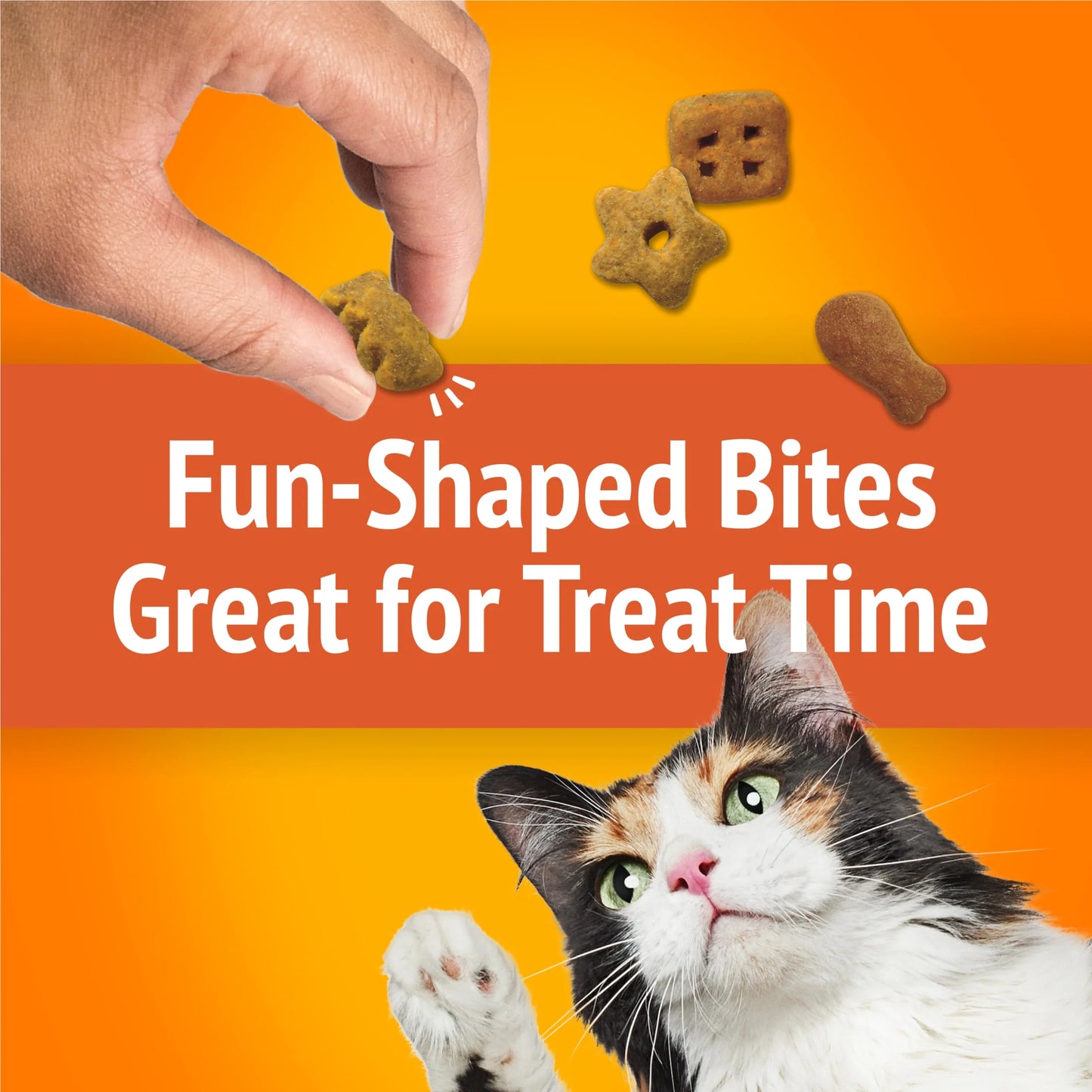 (2 Pack)   Party Mix Cat Treats, Original Crunch Snacks, 30 Oz. Canister