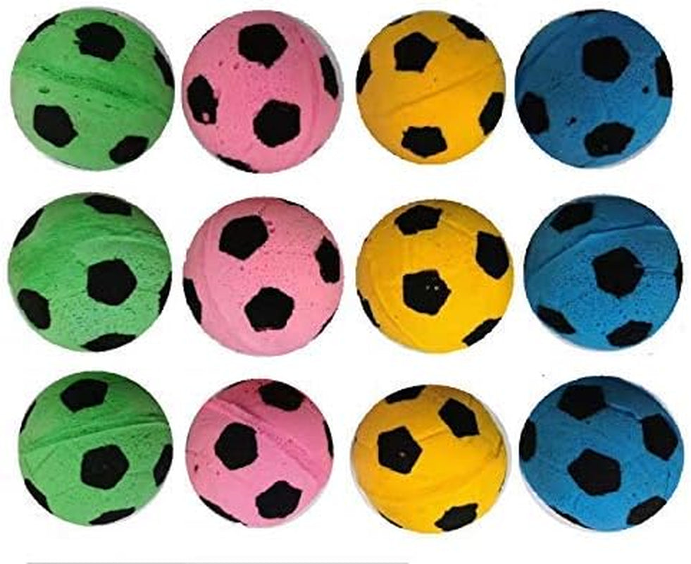 Foam Soccer Balls Cat Toys (Balls Cat Toys (12Pcs))