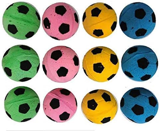 Foam Soccer Balls Cat Toys (Balls Cat Toys (12Pcs))