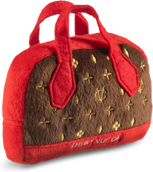 Runway Pup Collection | Unique Squeaky Parody Plush Dog Toys – Haute Couture Purses & Handbags