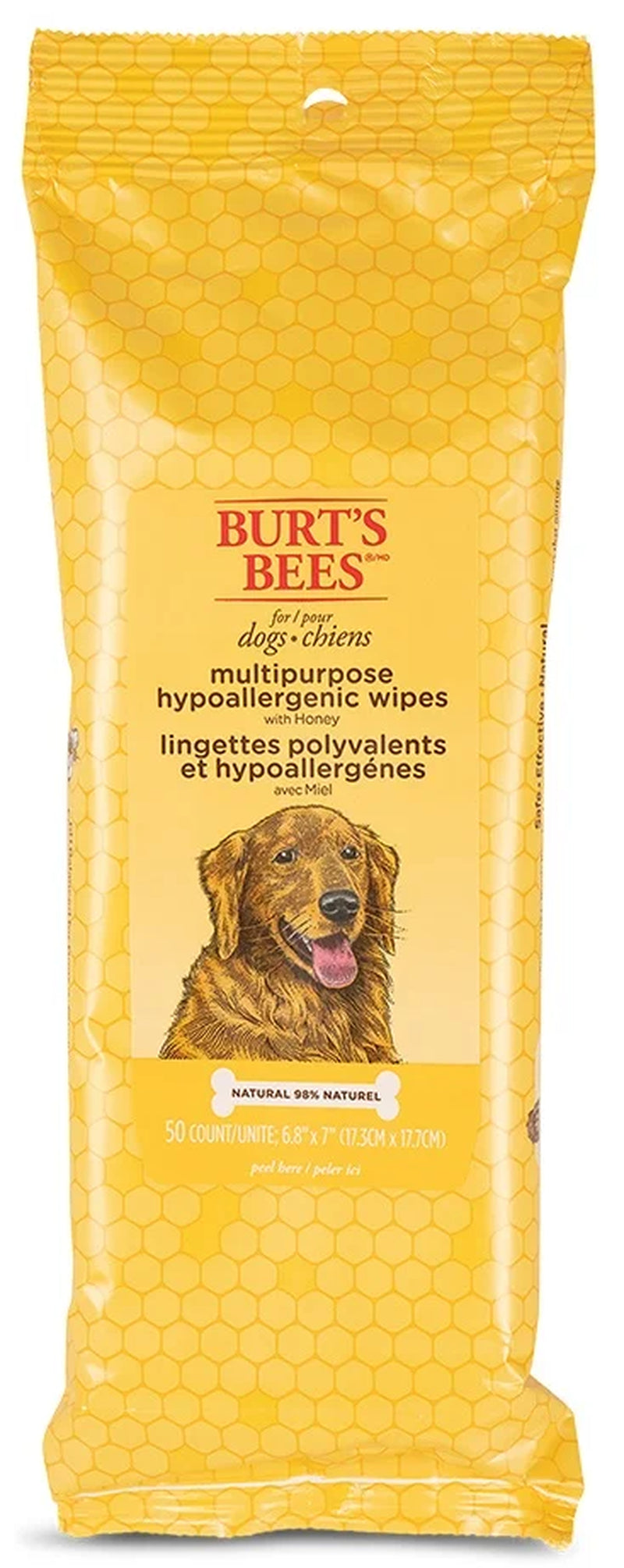 for Dogs Hypoallergenic Multipurpose Wipes 50 Ct.