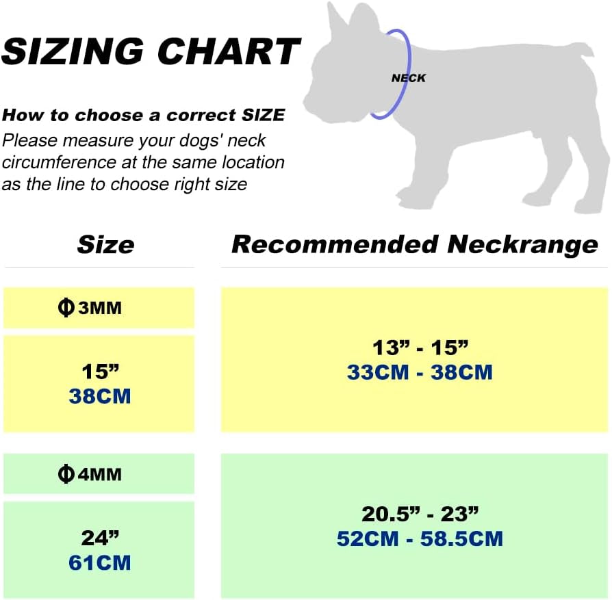 Stainless Steel Heavy Duty Metal Dog Collar, Adjustable and Durable Pet Collar for Medium to Large Dogs, Ideal for Walking and Training (Gold, 4MM*20.5-23 Inches)
