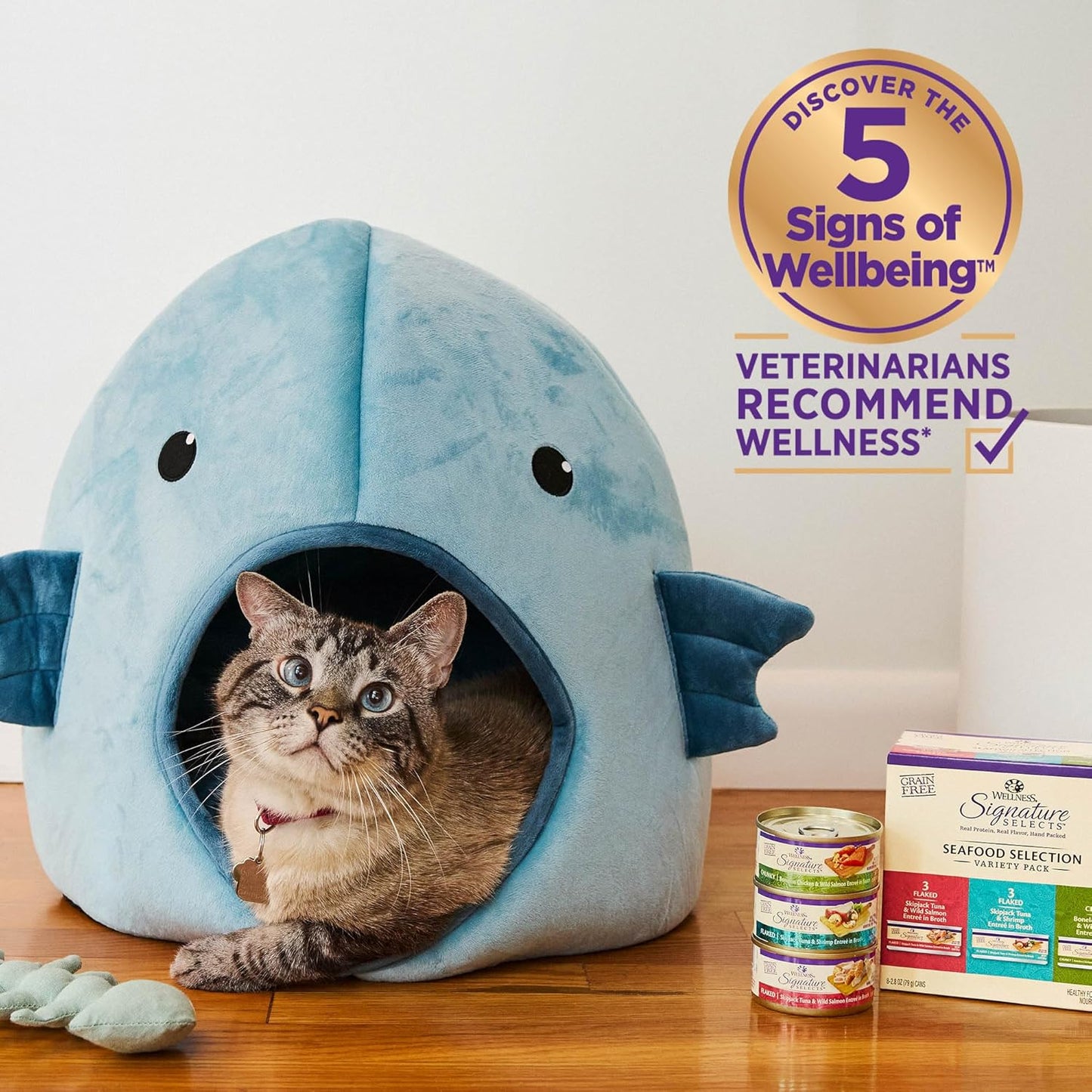 CORE Signature Selects Shredded Adult Wet Cat Food, Natural, Protein-Rich, Grain Free, 2.8 Ounce, 12 Pack (Chicken & Beef Entree)
