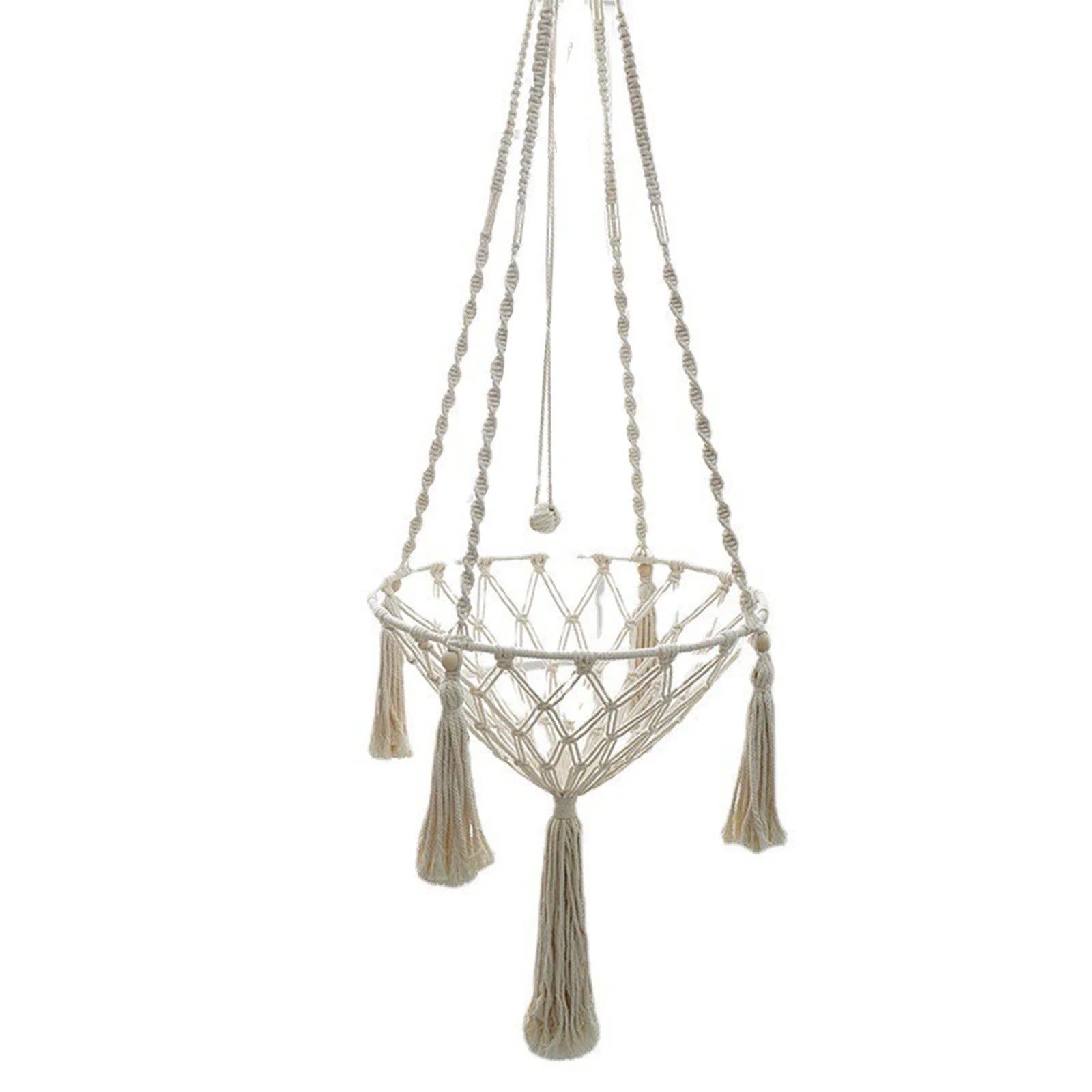 Hand Woven Kittens Hammocks Hanging Cat Bed, Cozy Cat Swings, Bohemian Style Pet Accessories, Elevated Cat Basket for Relaxation, Durable and Easy to Clean Cat Furniture