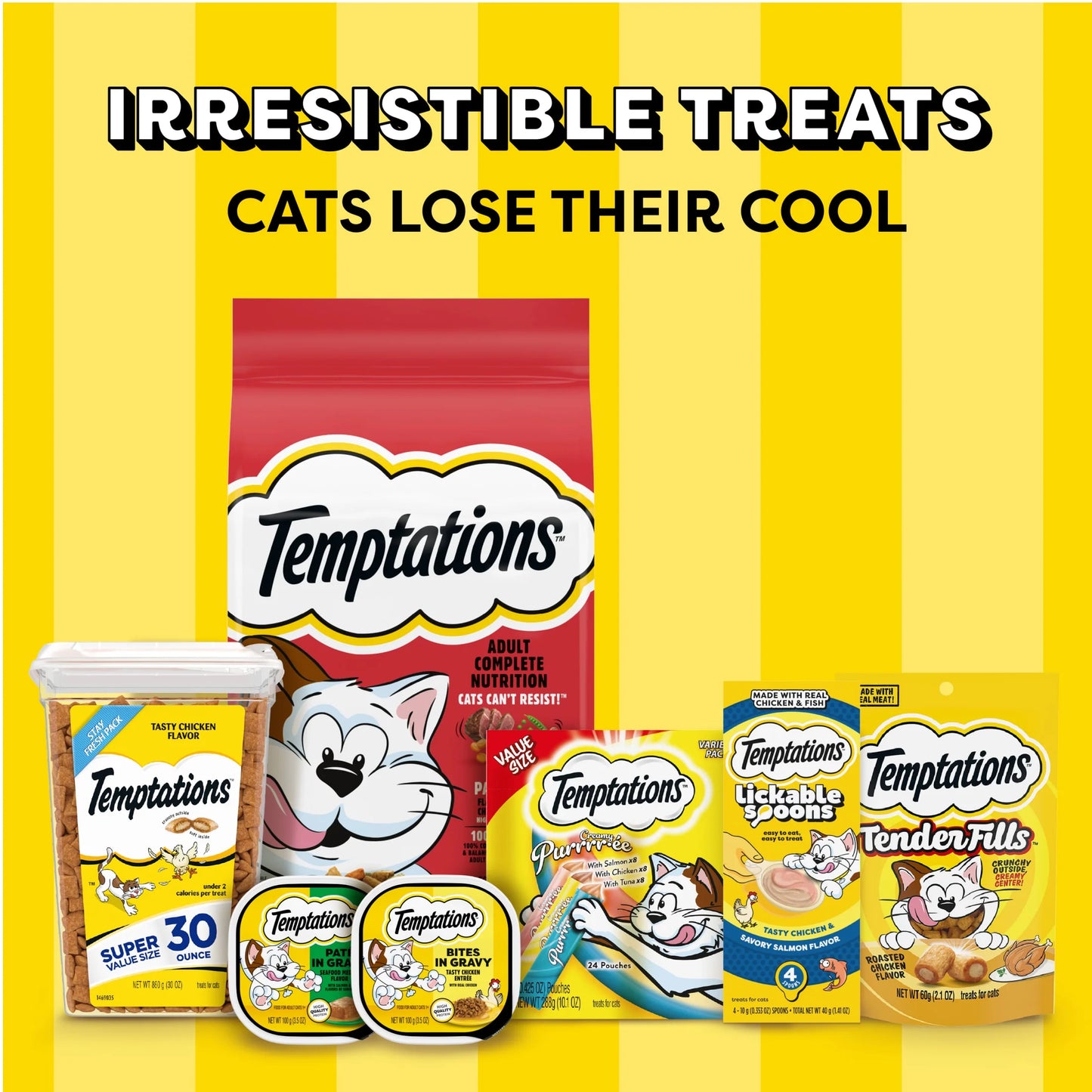 Creamy Puree with Chicken Squeezable Lickable Wet Treats for Cats, 0.42 Oz (24 Pack)