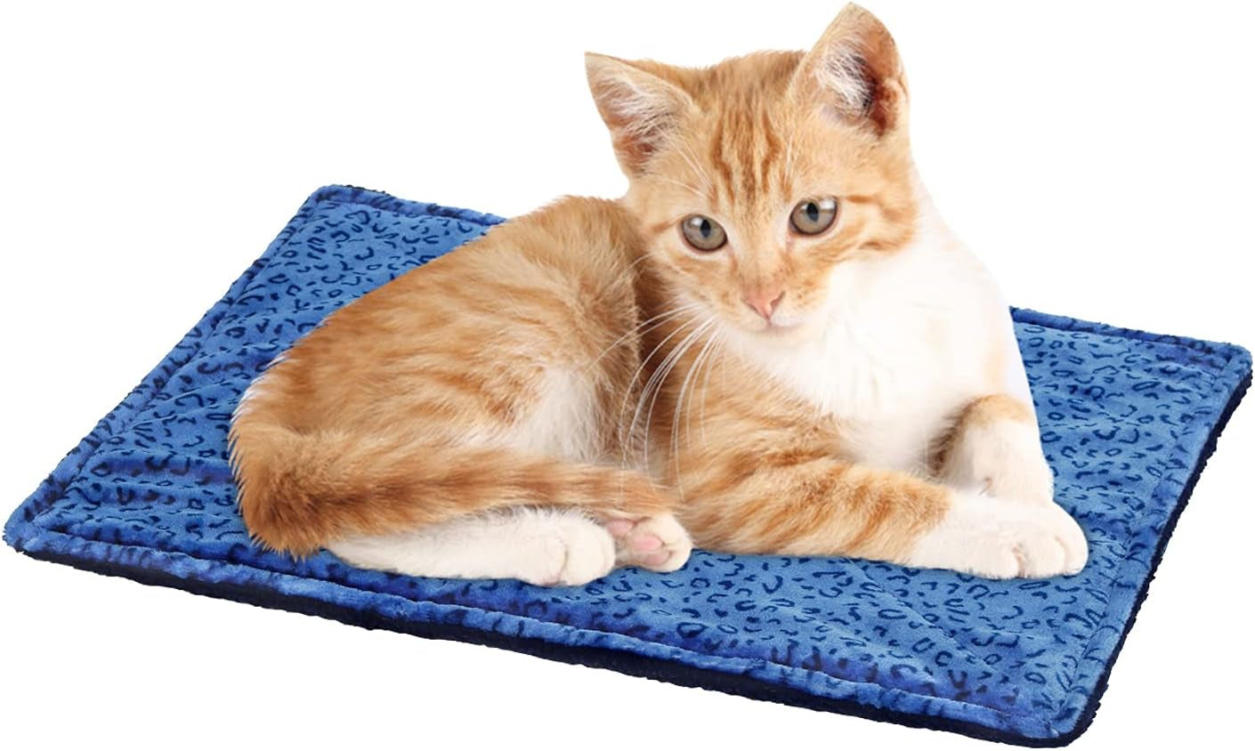 Self Warming Cat Bed, Super Soft Cat Dog Pet Bed, Super Soft Cat Dog Pet Bedthick Fabric, Double-Sided Usable Washable, Non Electric.