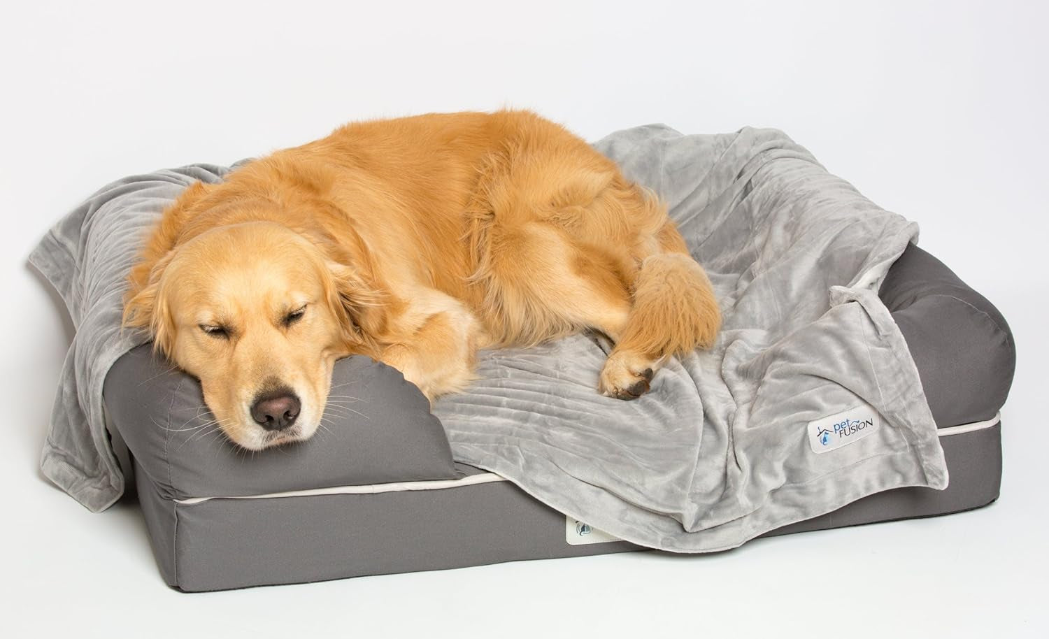 Premium Dog & Cat Blanket | Ultra Soft Pet Blanket Available in Plush or Quilted; 2 Colors (Grey; Brown) | Perfect for Small Dogs & Large Dogs