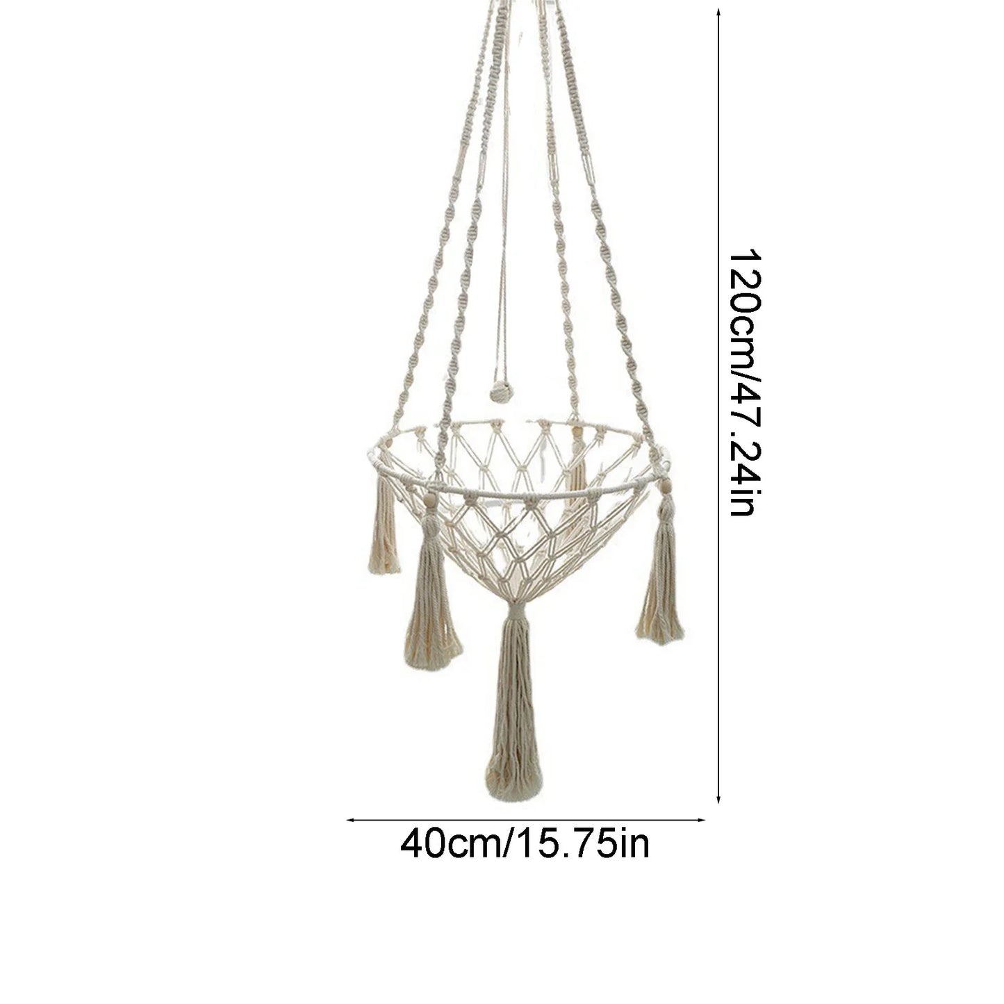 Hand Woven Kittens Hammocks Hanging Cat Bed, Cozy Cat Swings, Bohemian Style Pet Accessories, Elevated Cat Basket for Relaxation, Durable and Easy to Clean Cat Furniture