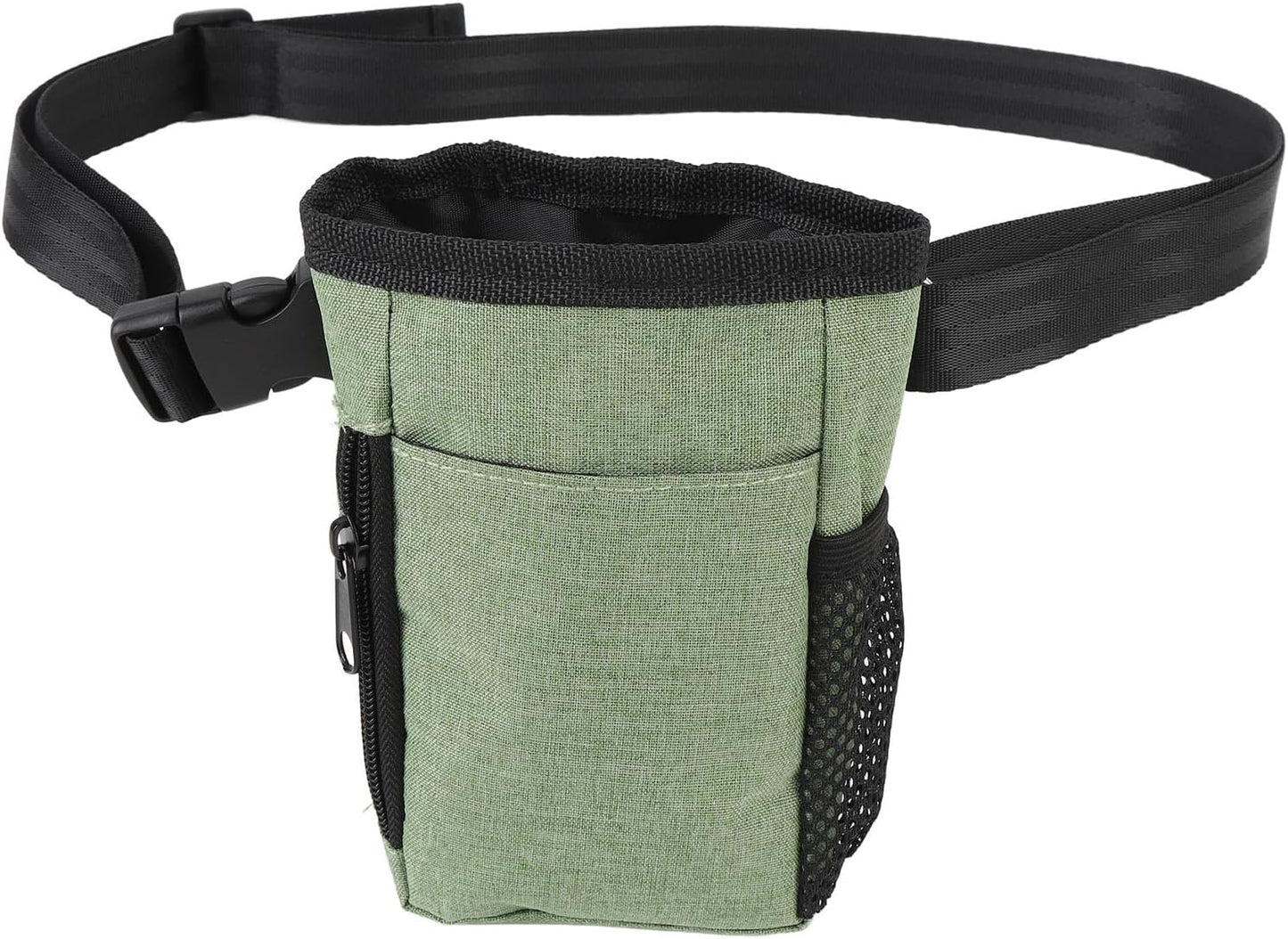 Dog Treat Pouch, Waist Belt Clip Dog Portable Dog Treat Bag, Oxford Cloth Dog Training Treat Pouch for Dog Walks, Dog Training and Behavior Aids, Doggy Treat Snack Bag for Outdoor