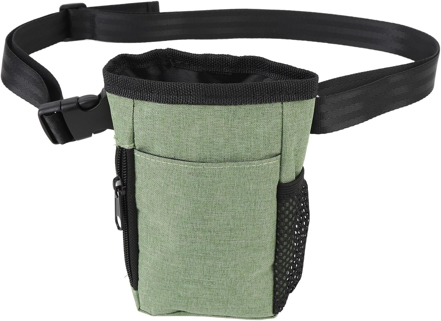 Dog Treat Pouch, Waist Belt Clip Dog Portable Dog Treat Bag, Oxford Cloth Dog Training Treat Pouch for Dog Walks, Dog Training and Behavior Aids, Doggy Treat Snack Bag for Outdoor