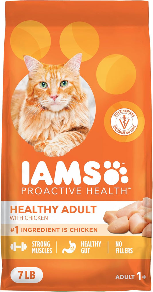 Proactive Health Adult Healthy Dry Cat Food with Chicken, 7 Lb. Bag