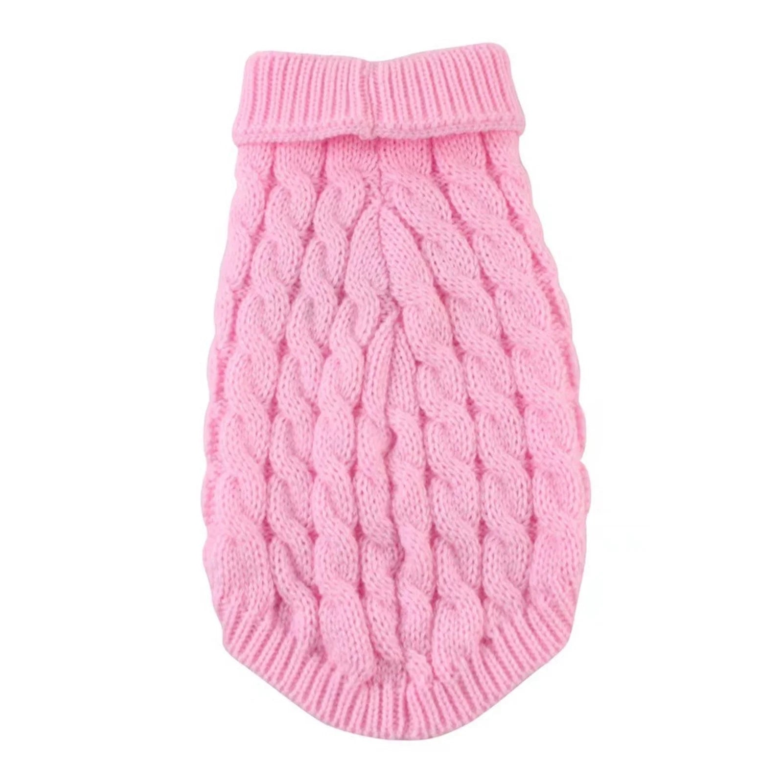 Small Dog Sweaters Pullover Winter Coat Dogs Cats Cold Weather Sweater