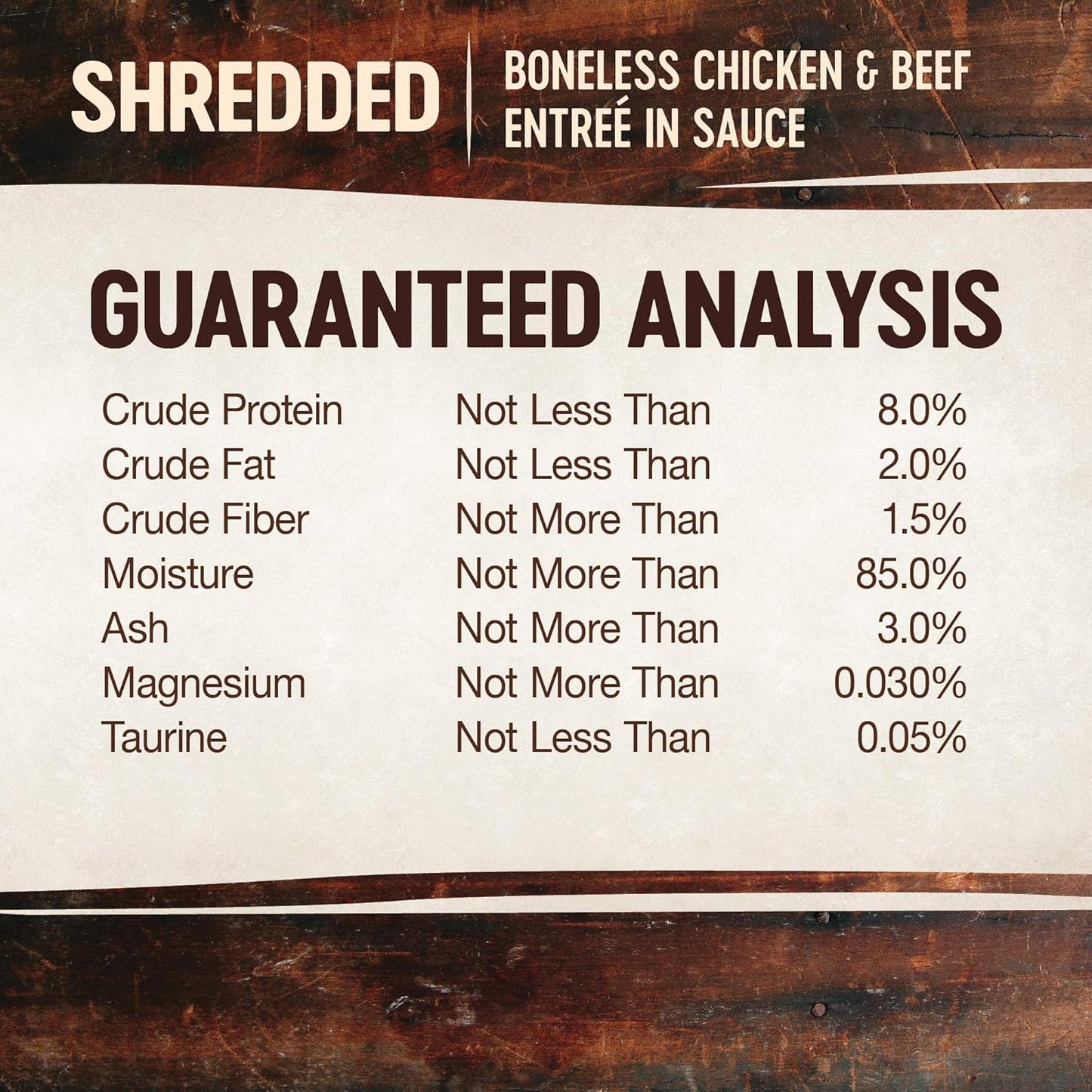 CORE Signature Selects Shredded Adult Wet Cat Food, Natural, Protein-Rich, Grain Free, 2.8 Ounce, 12 Pack (Chicken & Beef Entree)