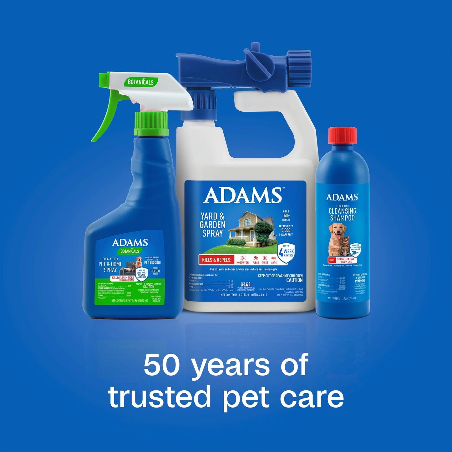 Flea & Tick Cleansing Shampoo for Dogs, Cats, 12 Fluid Ounces
