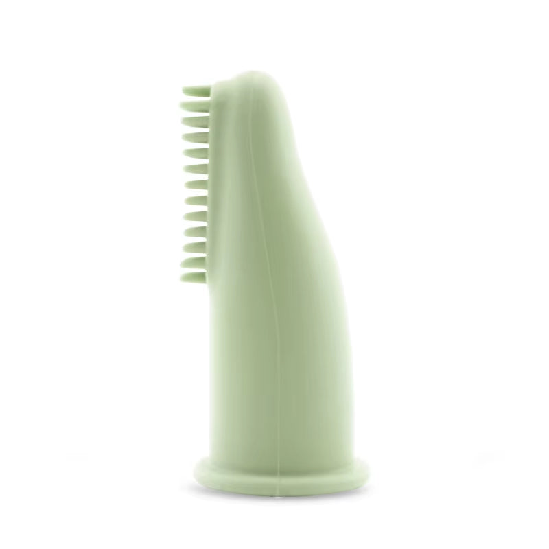 Ultra Soft Silicone Toothbrush Cover Dog Cat Dental Care Cleaning Finger Toothbrush Clean Tool Dog Toothbrush Accessories