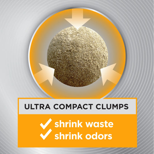 Hardball Lightweight Cat Litter, Clumping, No-Mess Scooping, Multi-Cat, 15 Lb
