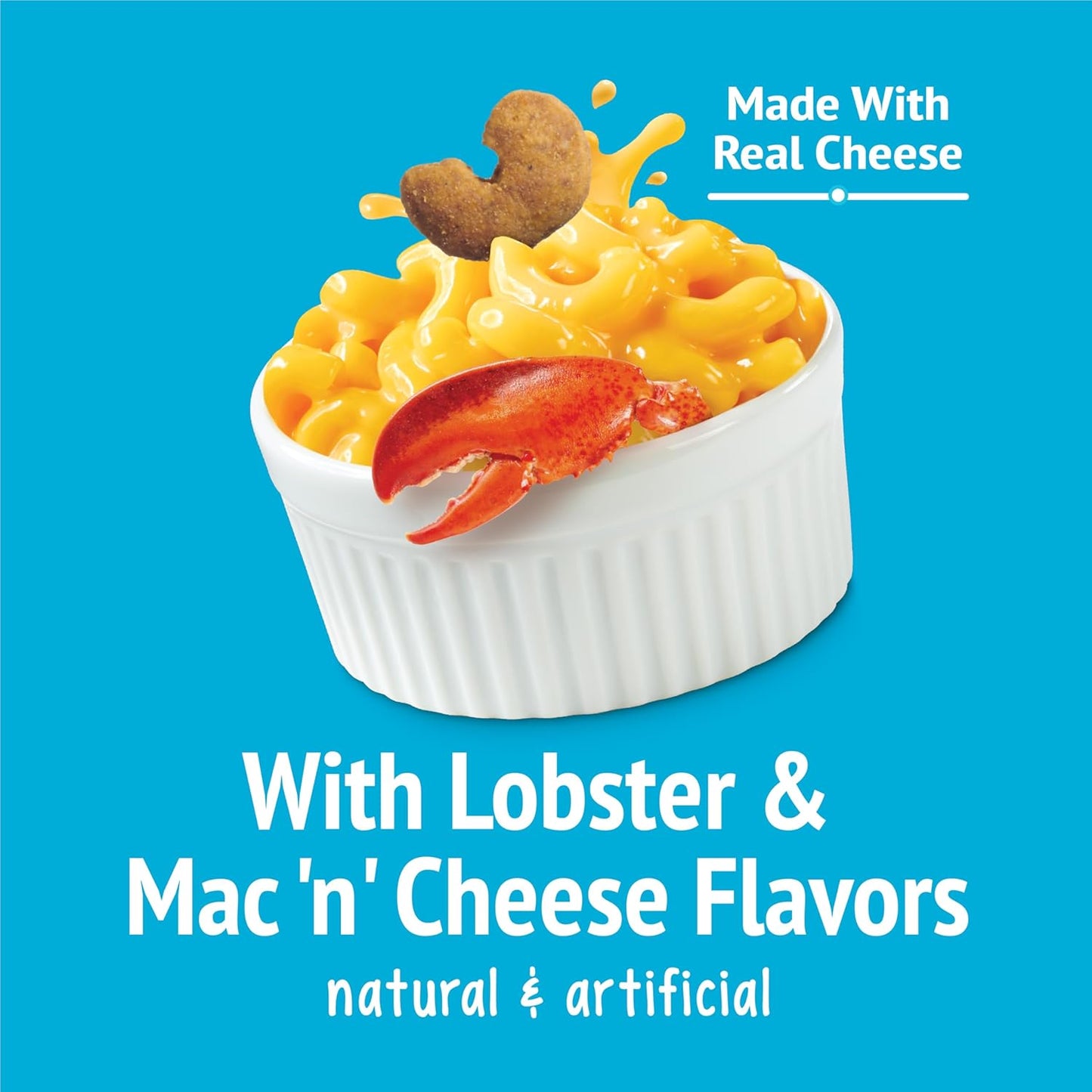 Purina  Cat Treats, Party Mix Lobster & Mac 'N' Cheese Flavors - (Pack of 10) 2.1 Oz. Pouches