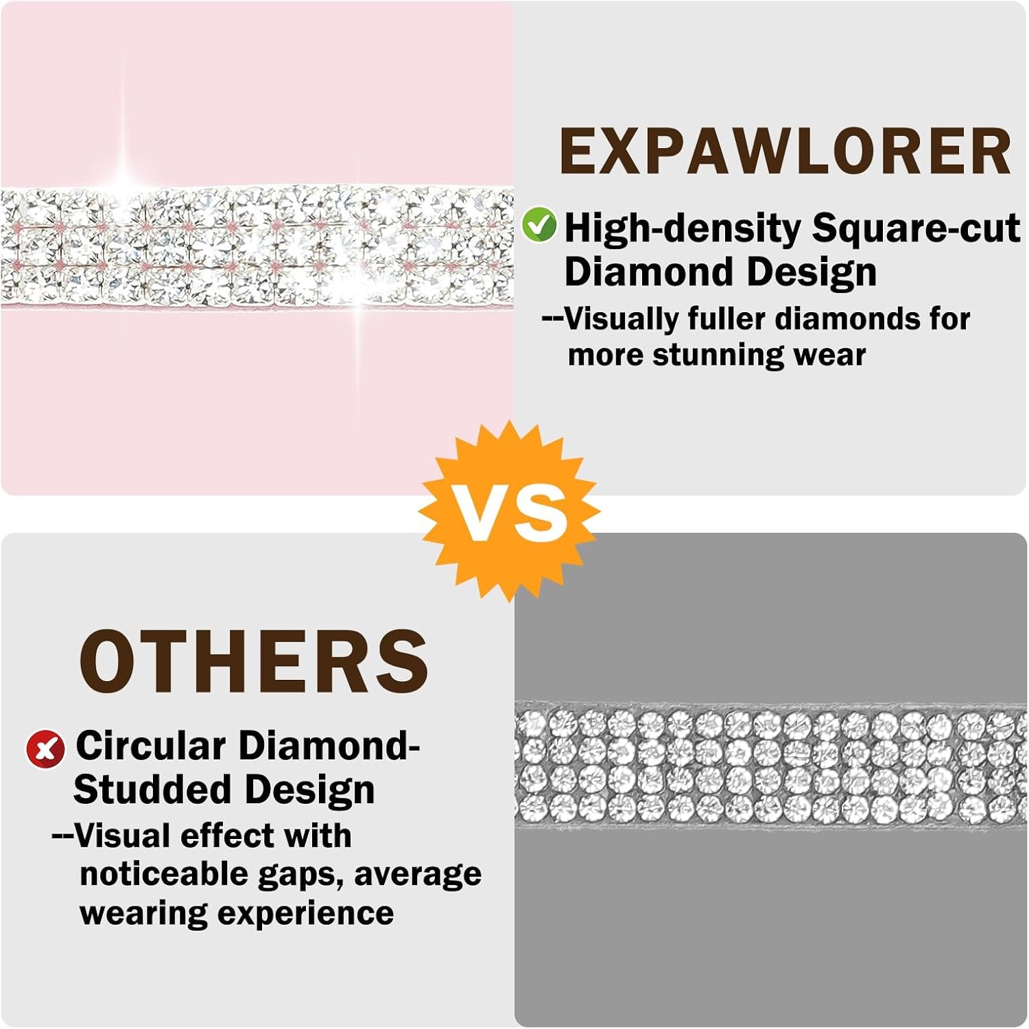 Soft Velvet Safe Cat Collars for Girl Cats -2 Pack Rhinestones Bling Diamante Adjustable Collars Breakaway- Chirstmas Cat Clollar Gifts with Bells for Boy Cats Kitty and Small Dogs